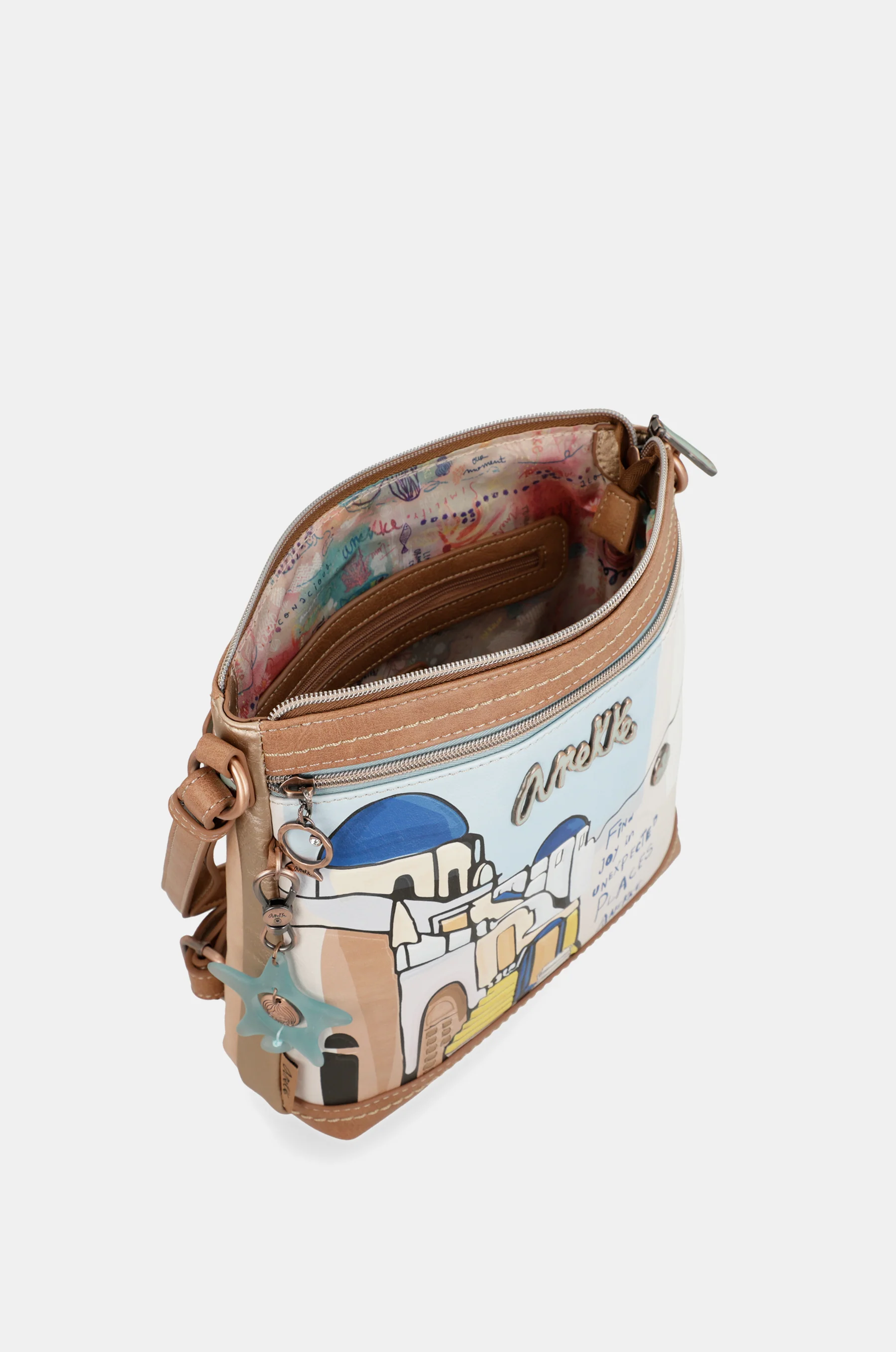 Sac à bandoulière au lever du soleil avec des poches - Image 4