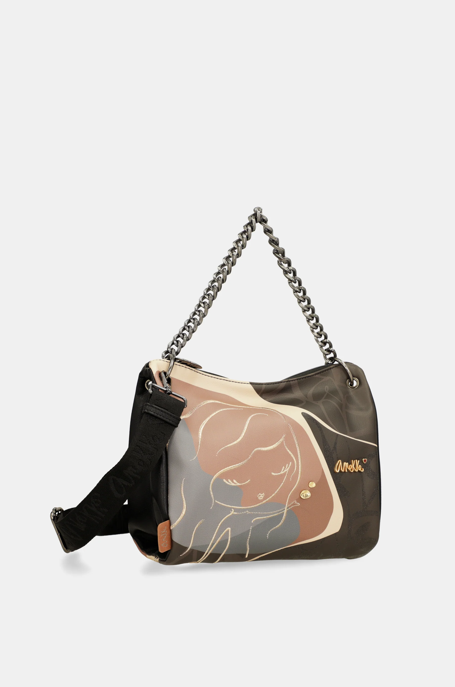 Sac à bandoulière avec anse métallique Hearthbeat - Image 8