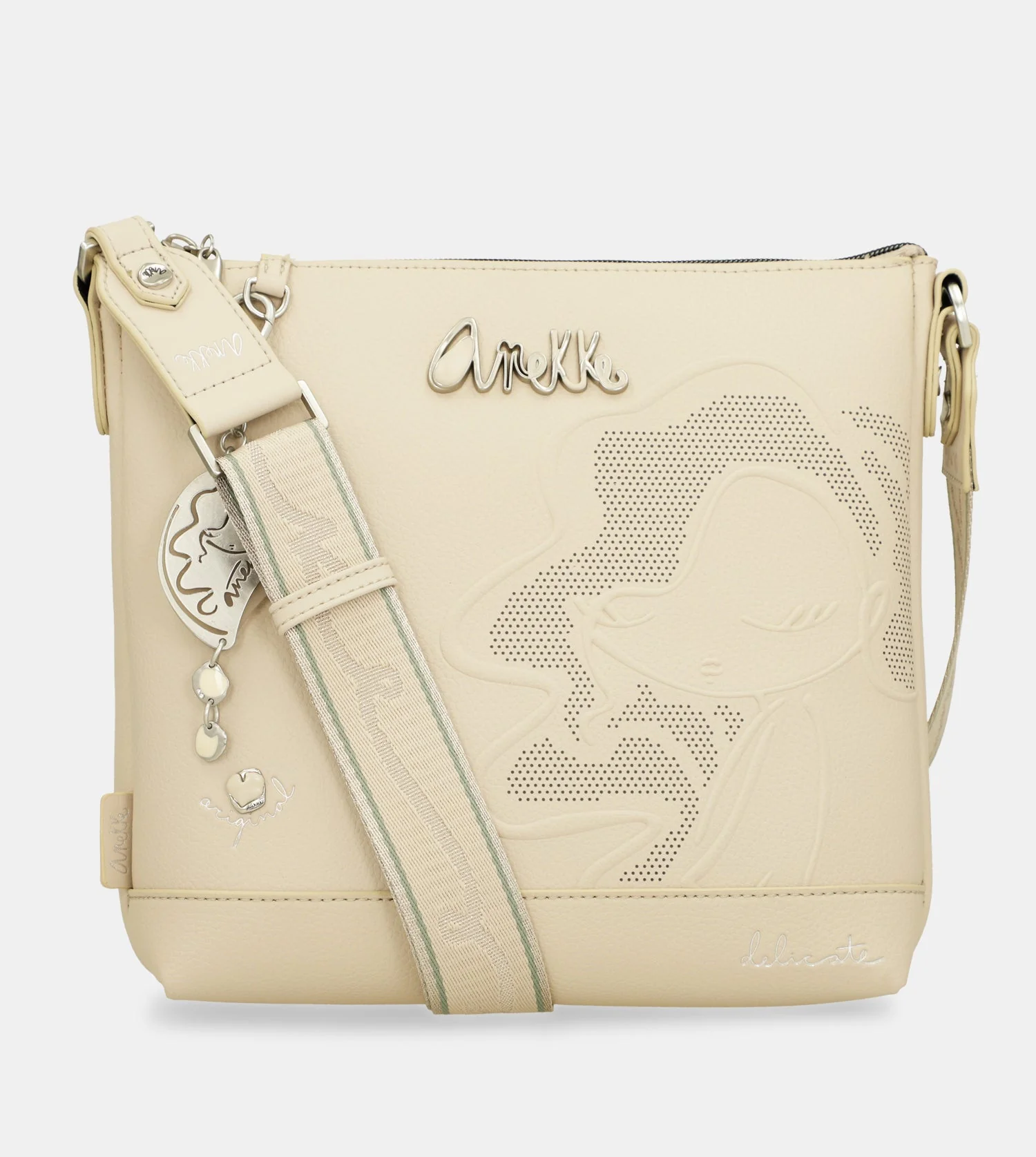 Sac bandoulière Alma avec poche avant - Image 8