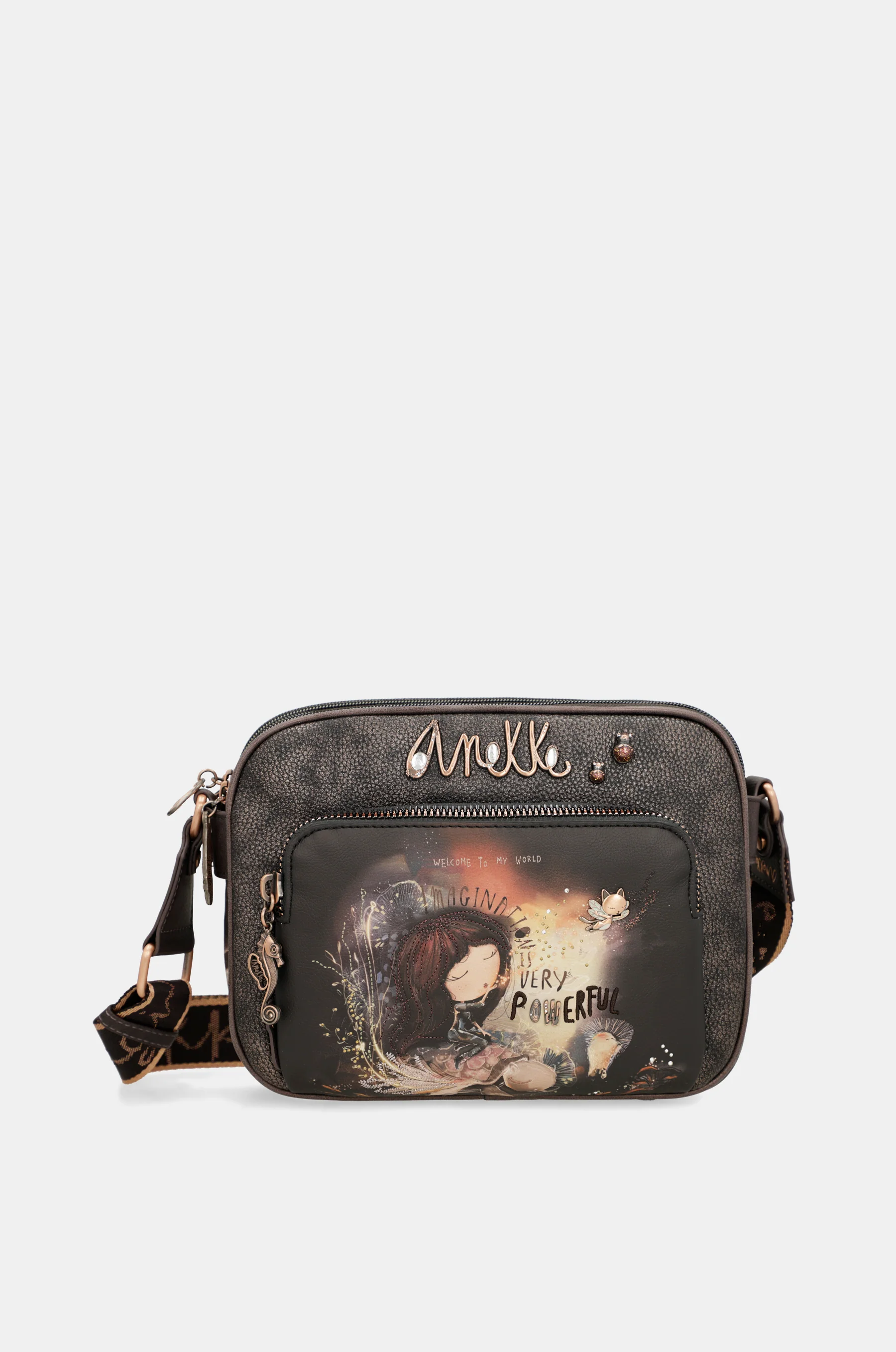 Sac à bandoulière moyen format 3 compartiments Menire