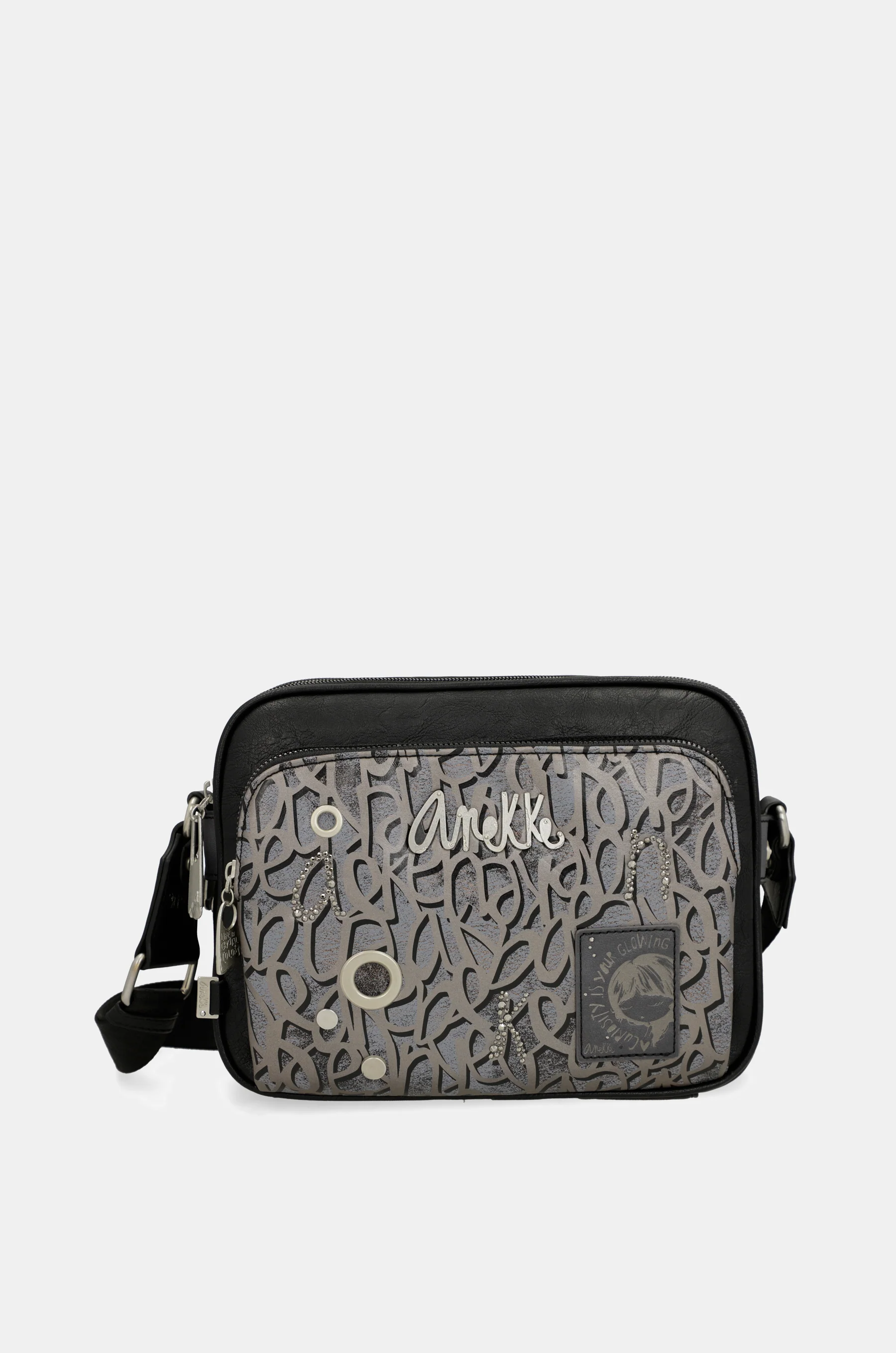 Sac à bandoulière moyen format avec poches Crust