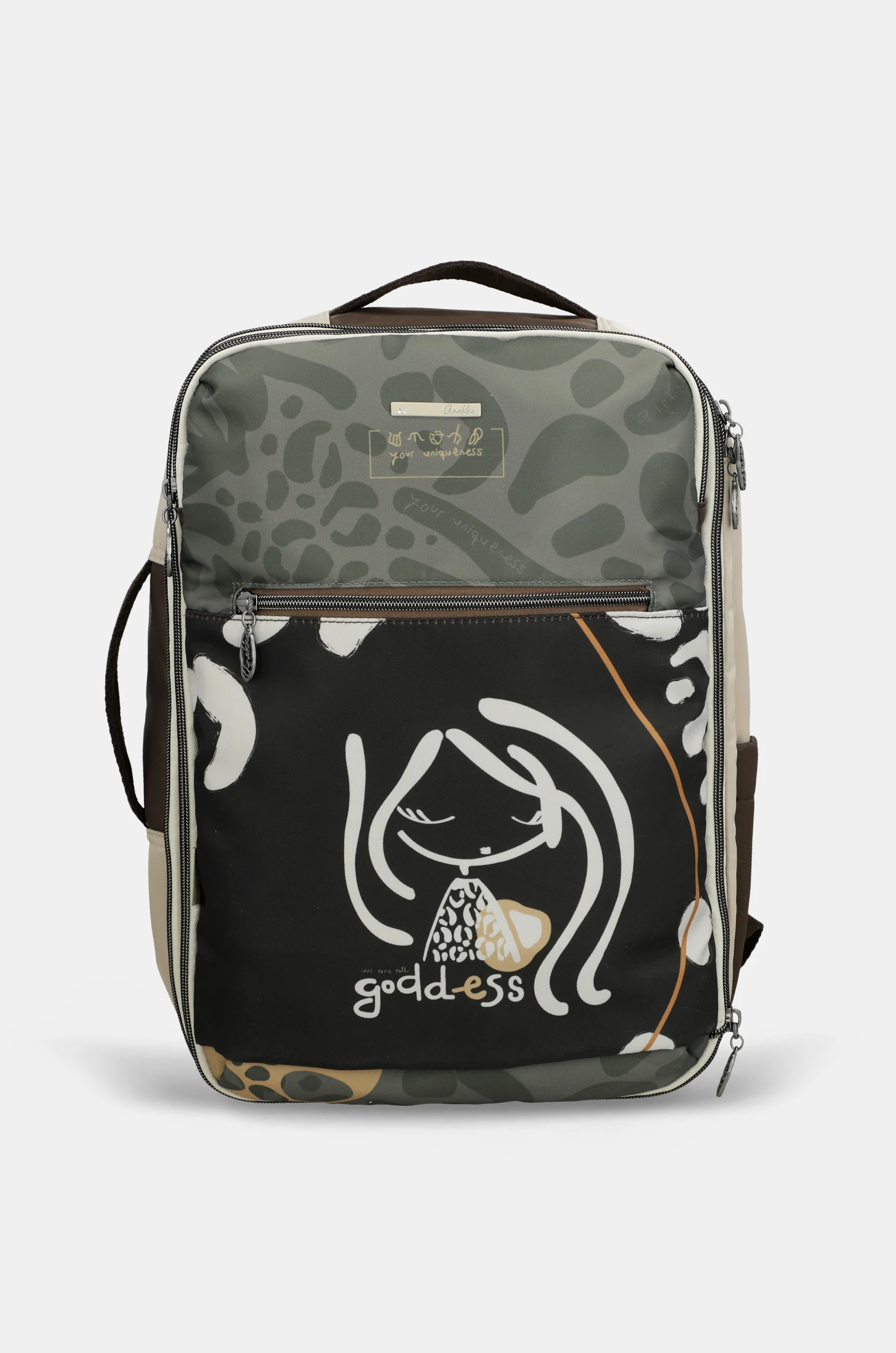 Sac à dos de voyage imprimé Gaia