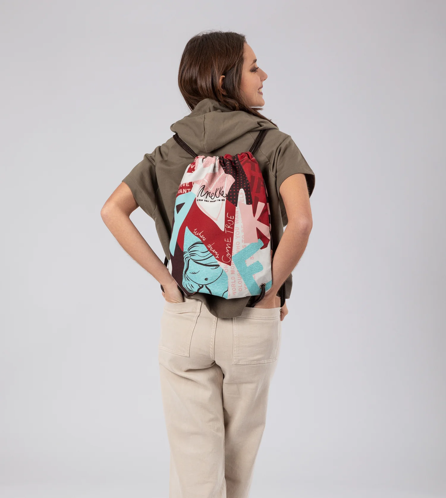 Sac à dos toile Fashion - Image 2