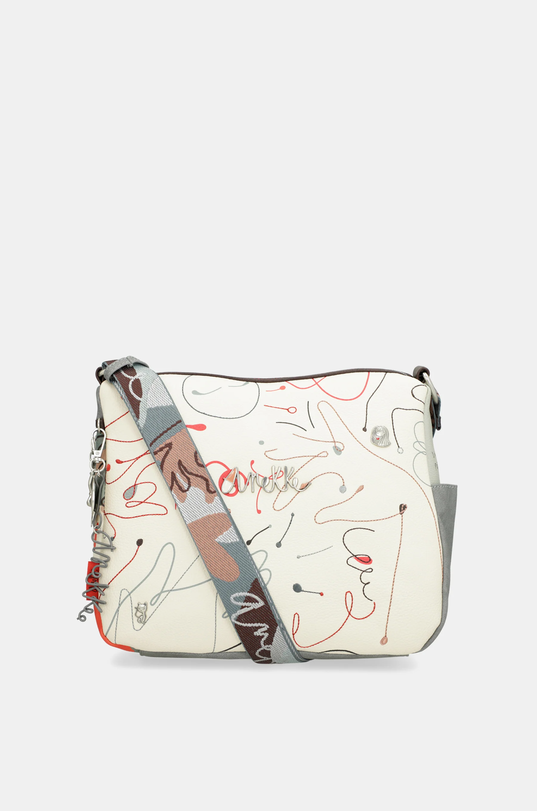 Sac bandoulière zippé Alma - Image 7