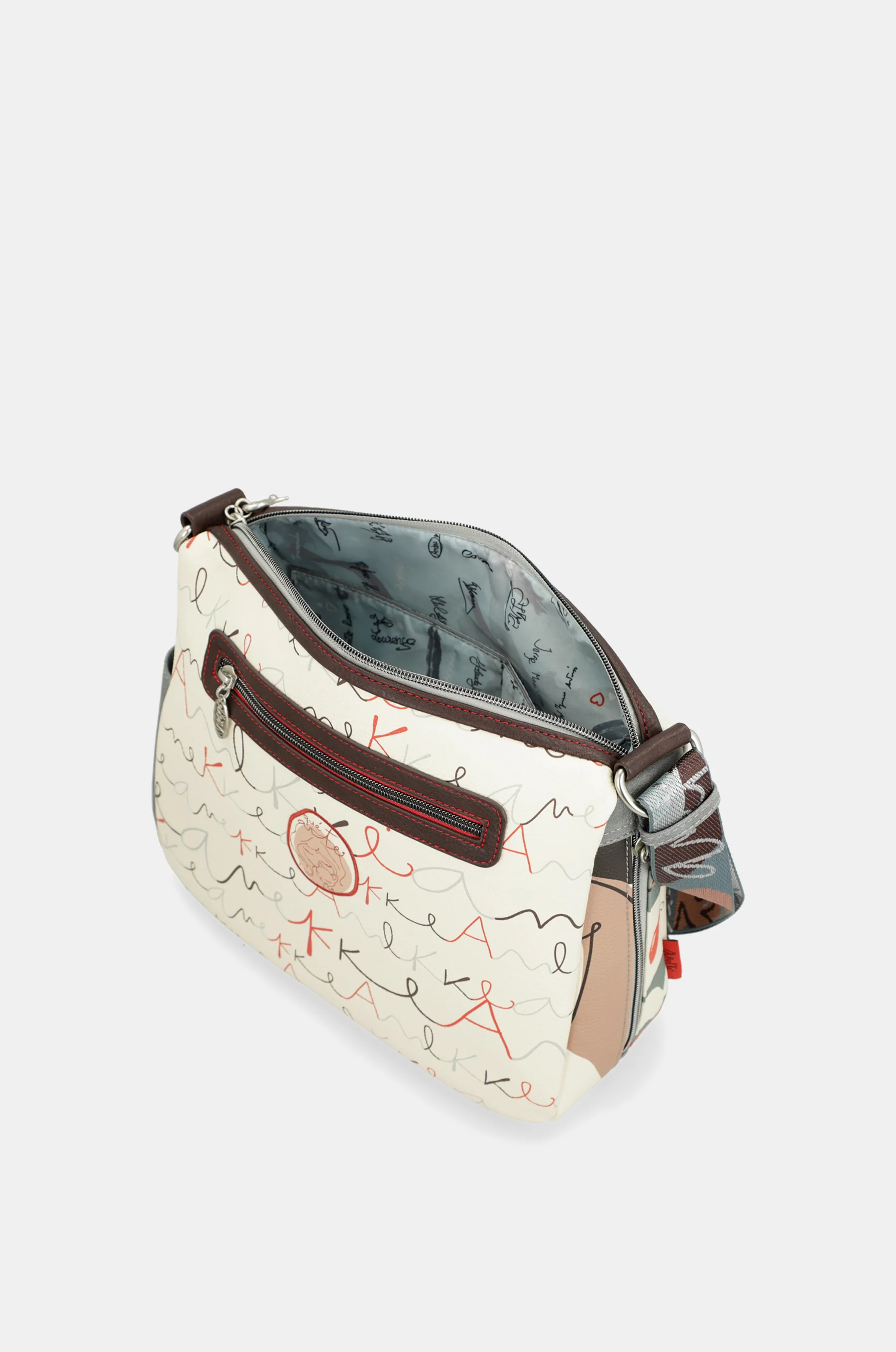 Sac bandoulière zippé Alma - Image 8