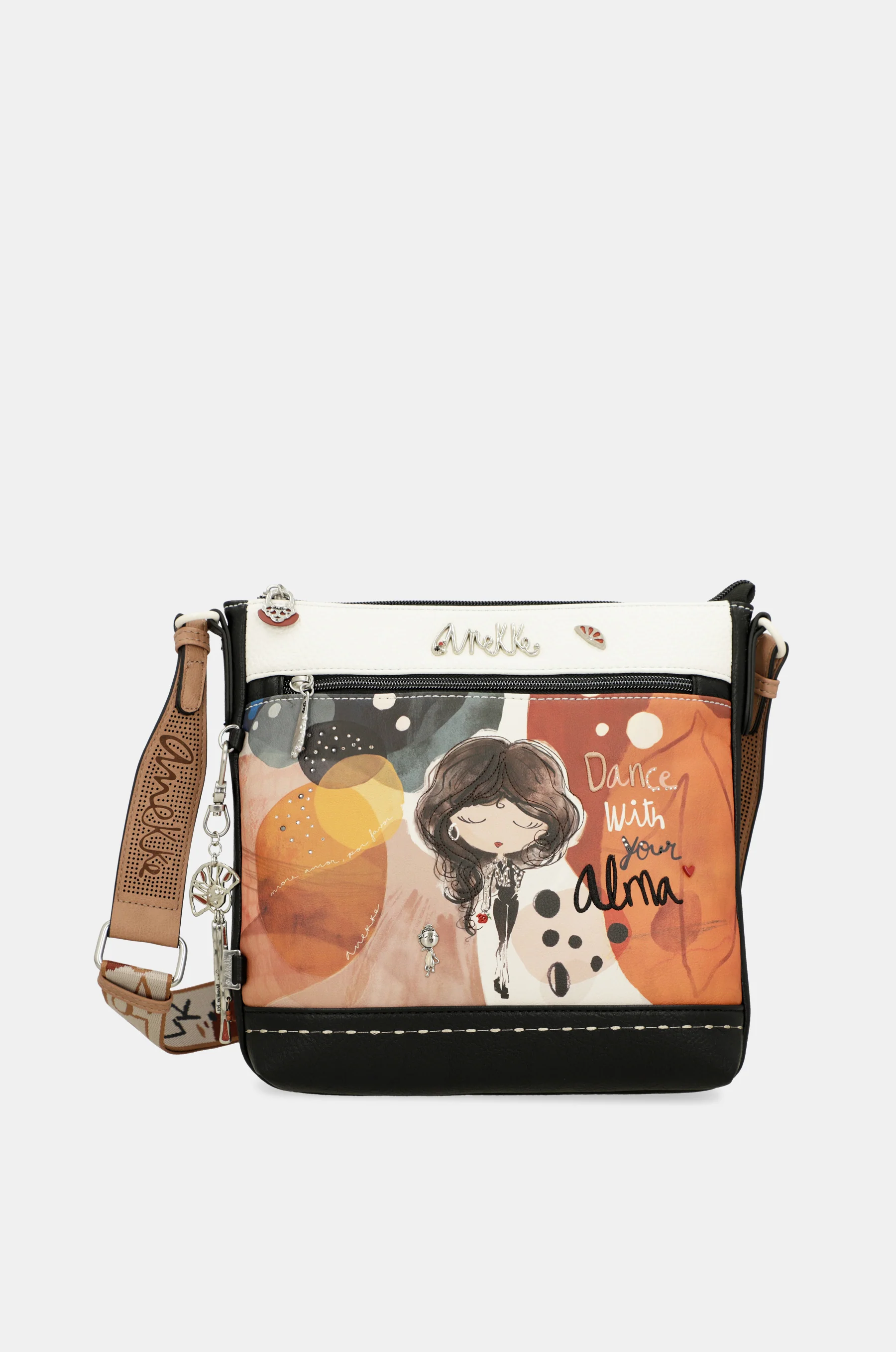 Sac bandoulière Alma avec poche avant