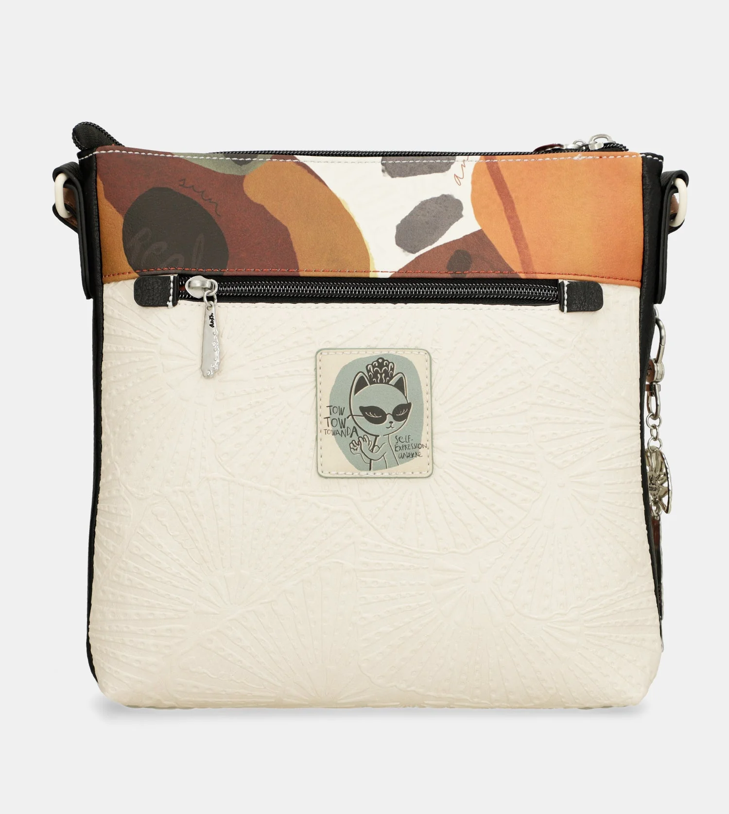 Sac bandoulière Alma avec poche avant - Image 3