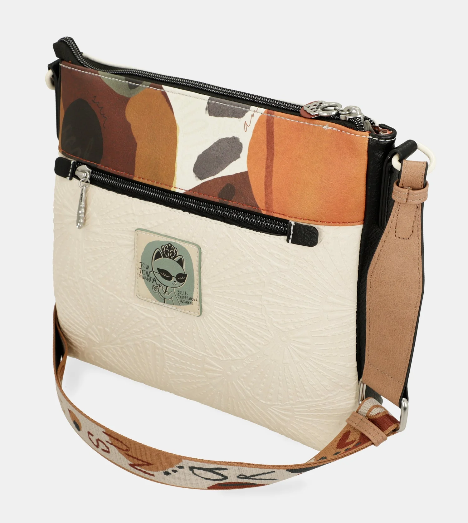 Sac bandoulière Alma avec poche avant - Image 7