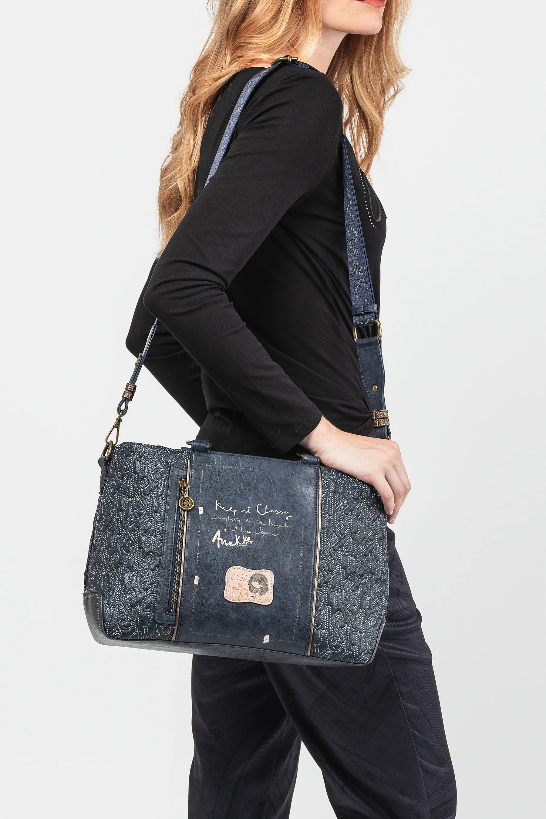Sac à main avec anse et bandoulière Parisian - Image 4