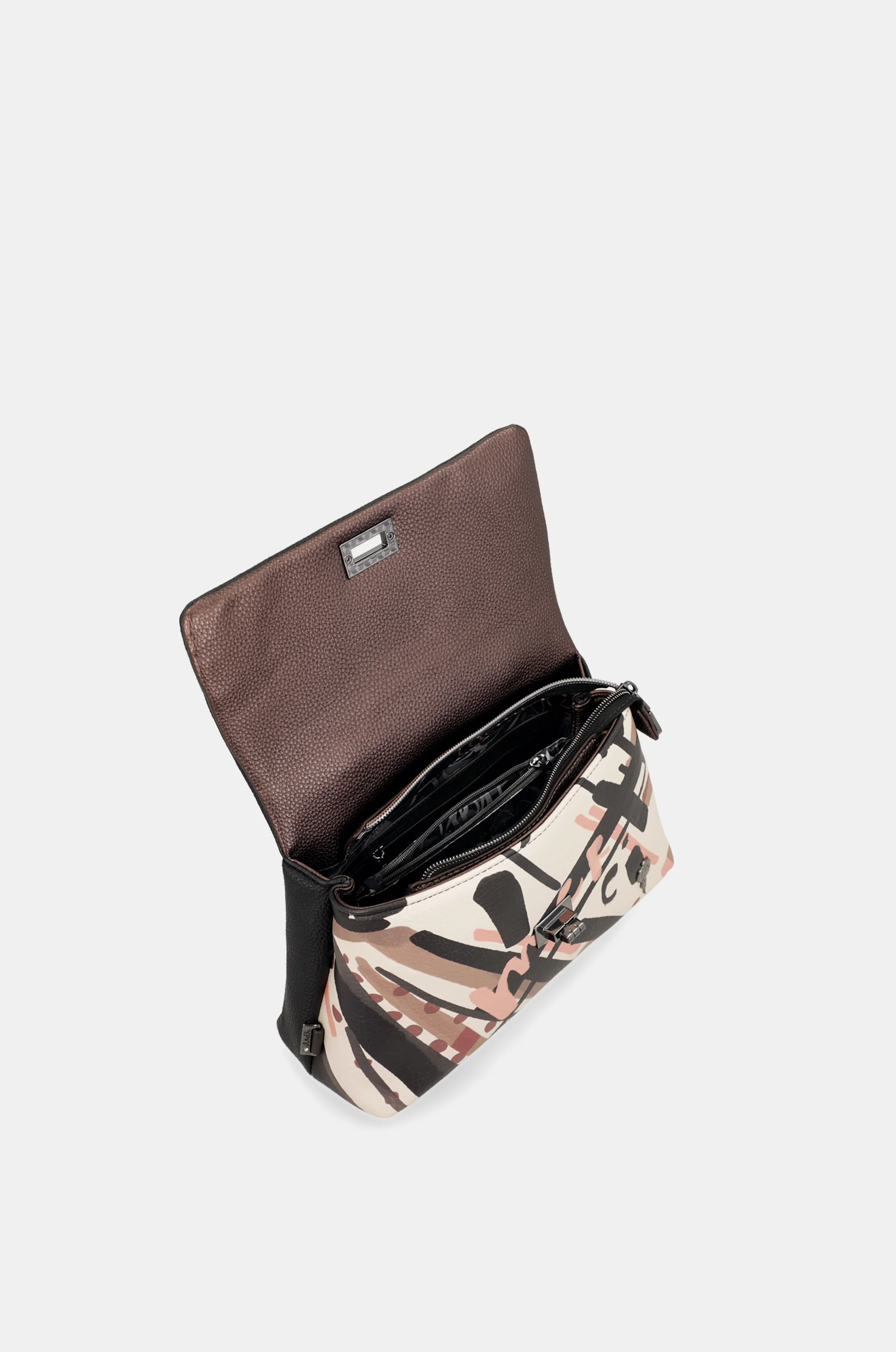 Sac à main avec anse et bandoulière petit Parisian - Image 7