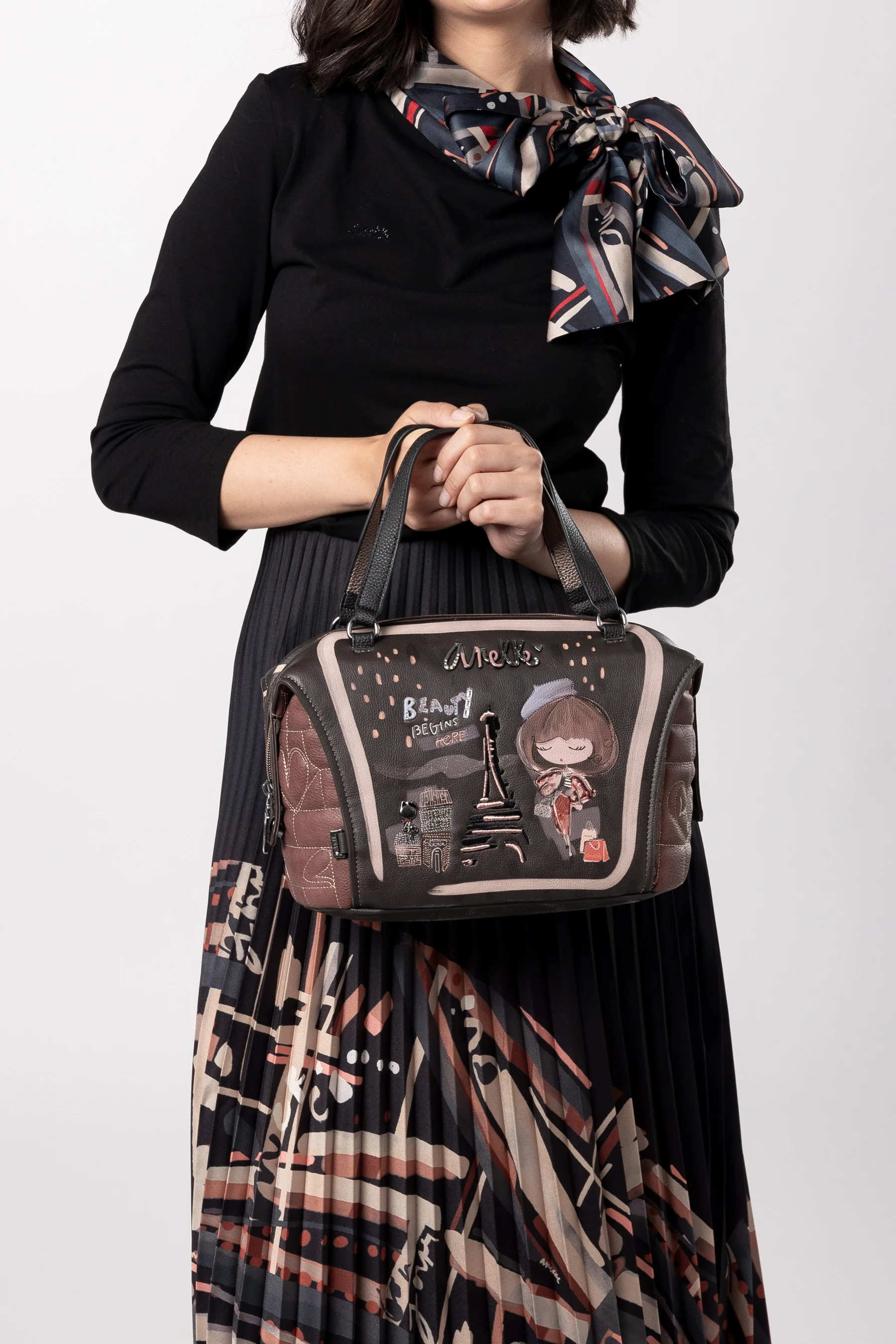 Sac à main avec bandoulière Mademoiselle - Image 2