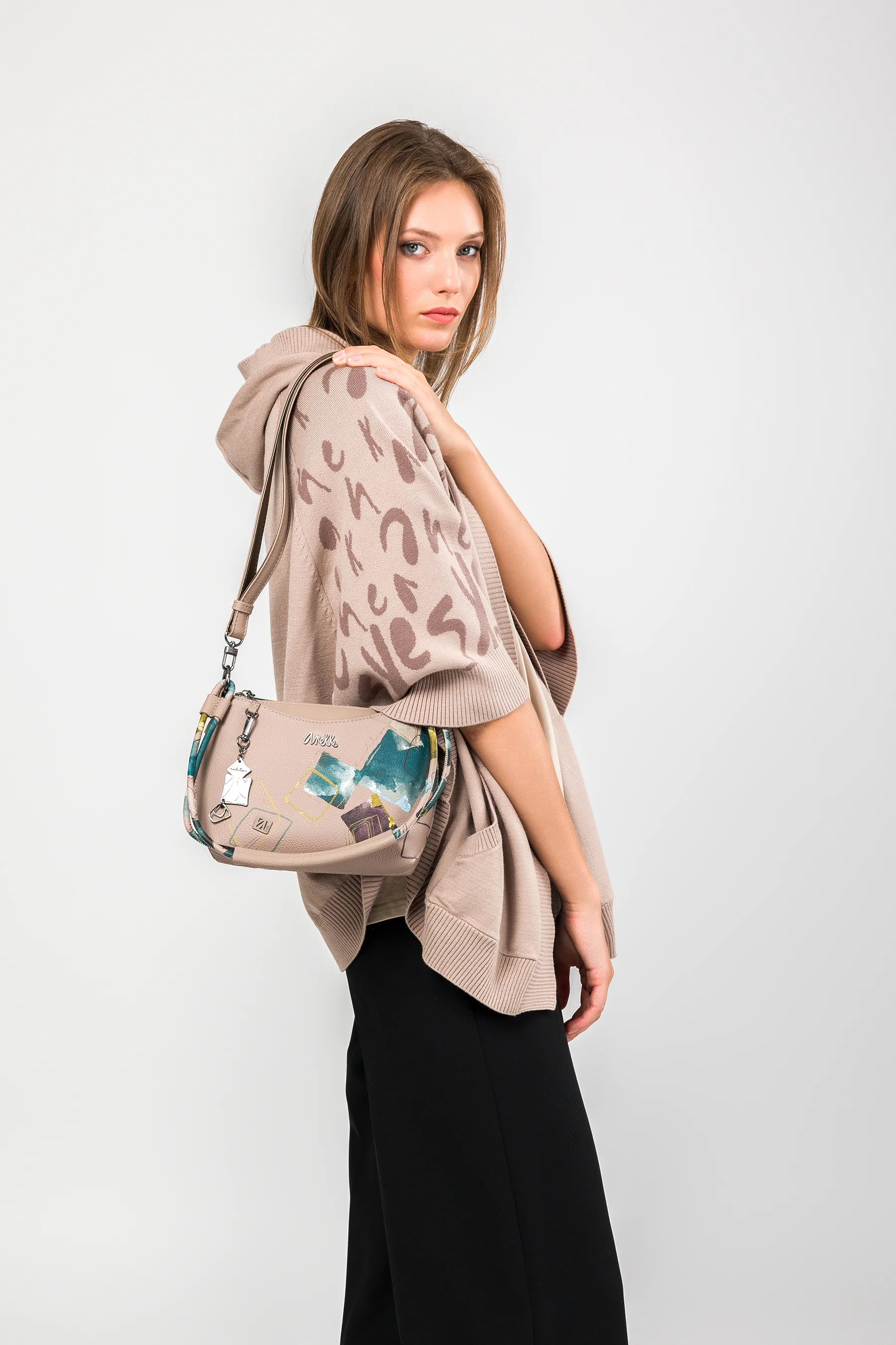Sac à main avec bandoulière moyen Evolution - Image 4
