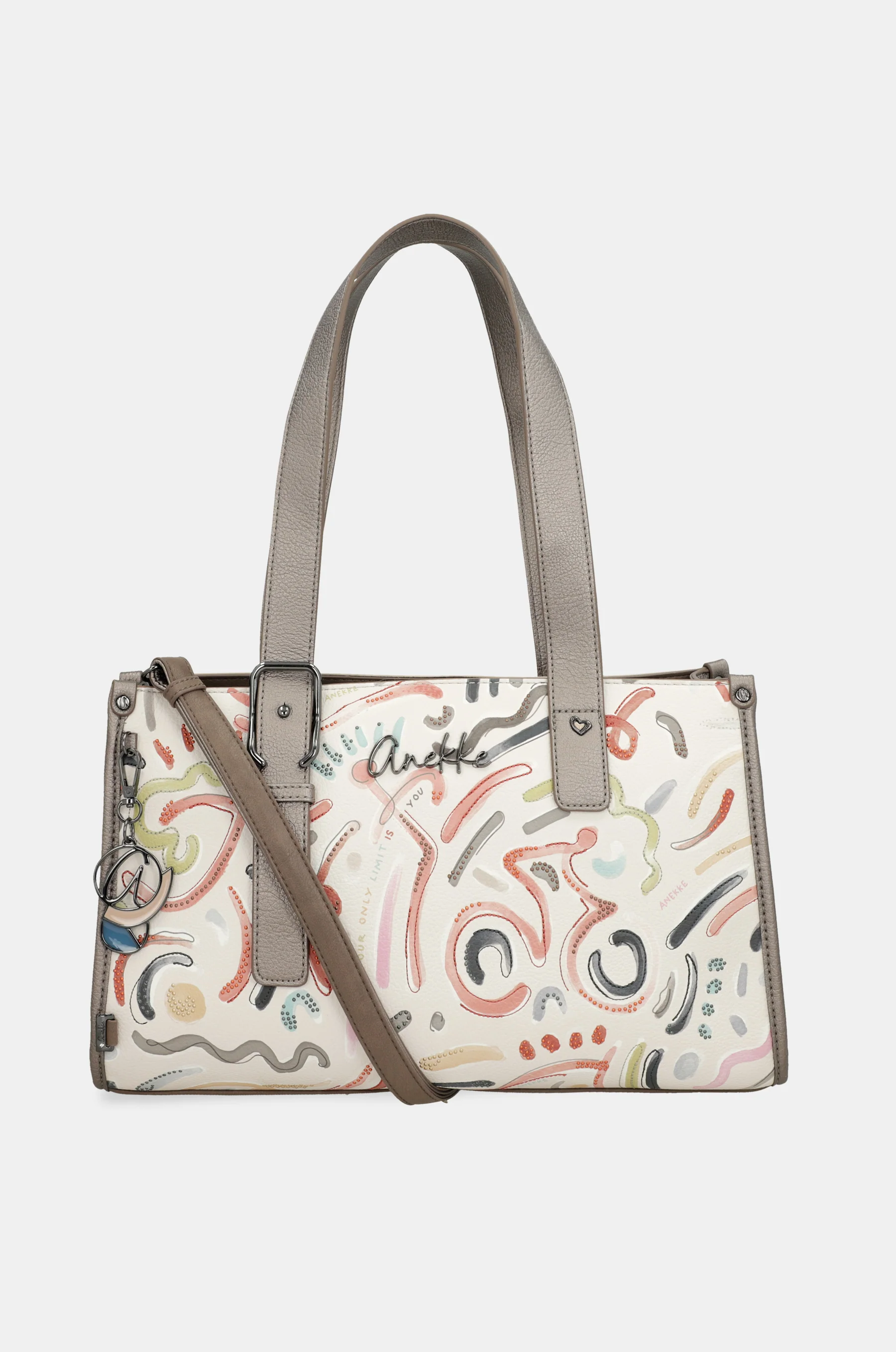 Sac à main Olympia à deux anses avec bandoulière - Image 10
