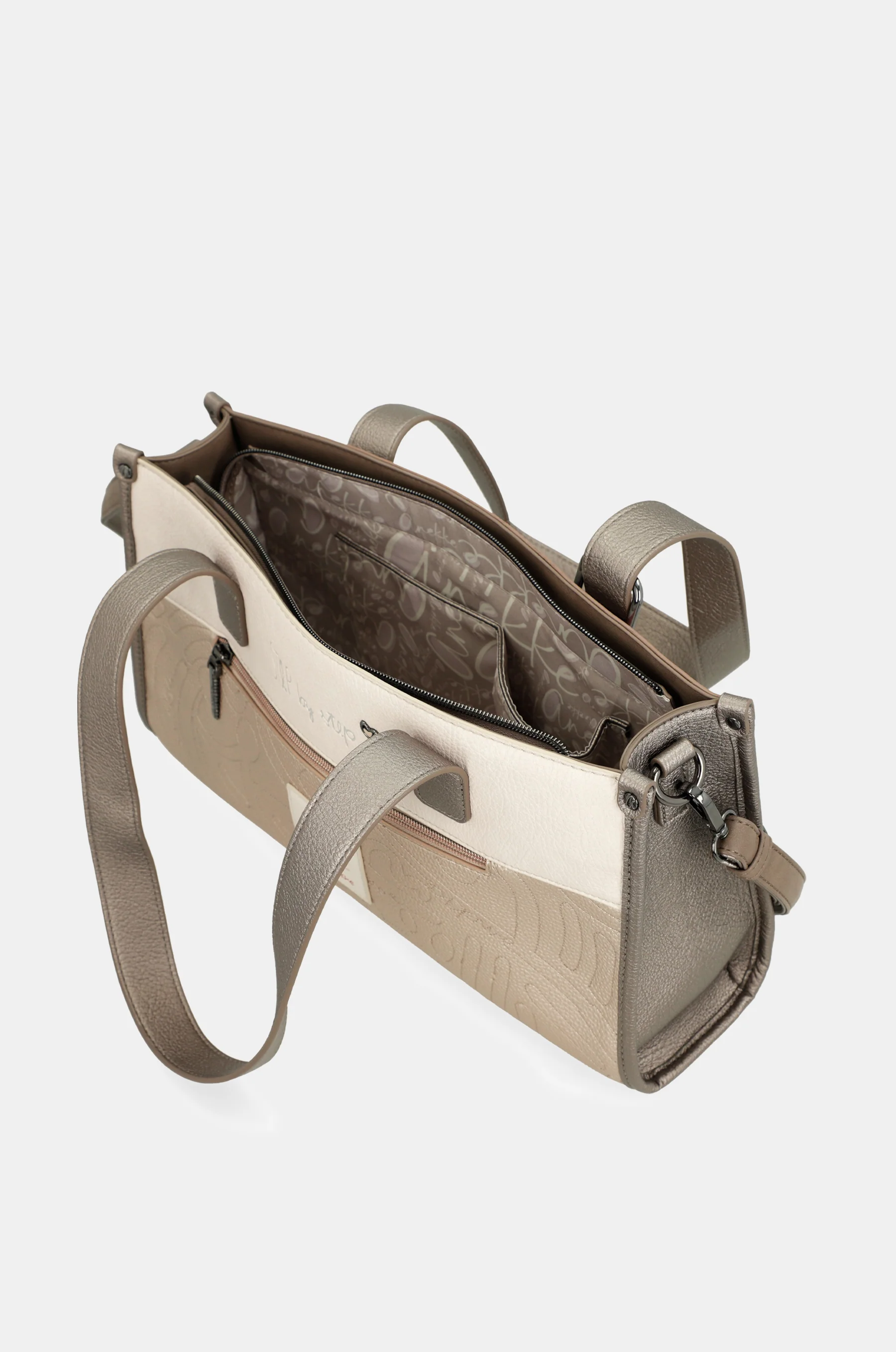 Sac à main Olympia à deux anses avec bandoulière - Image 6