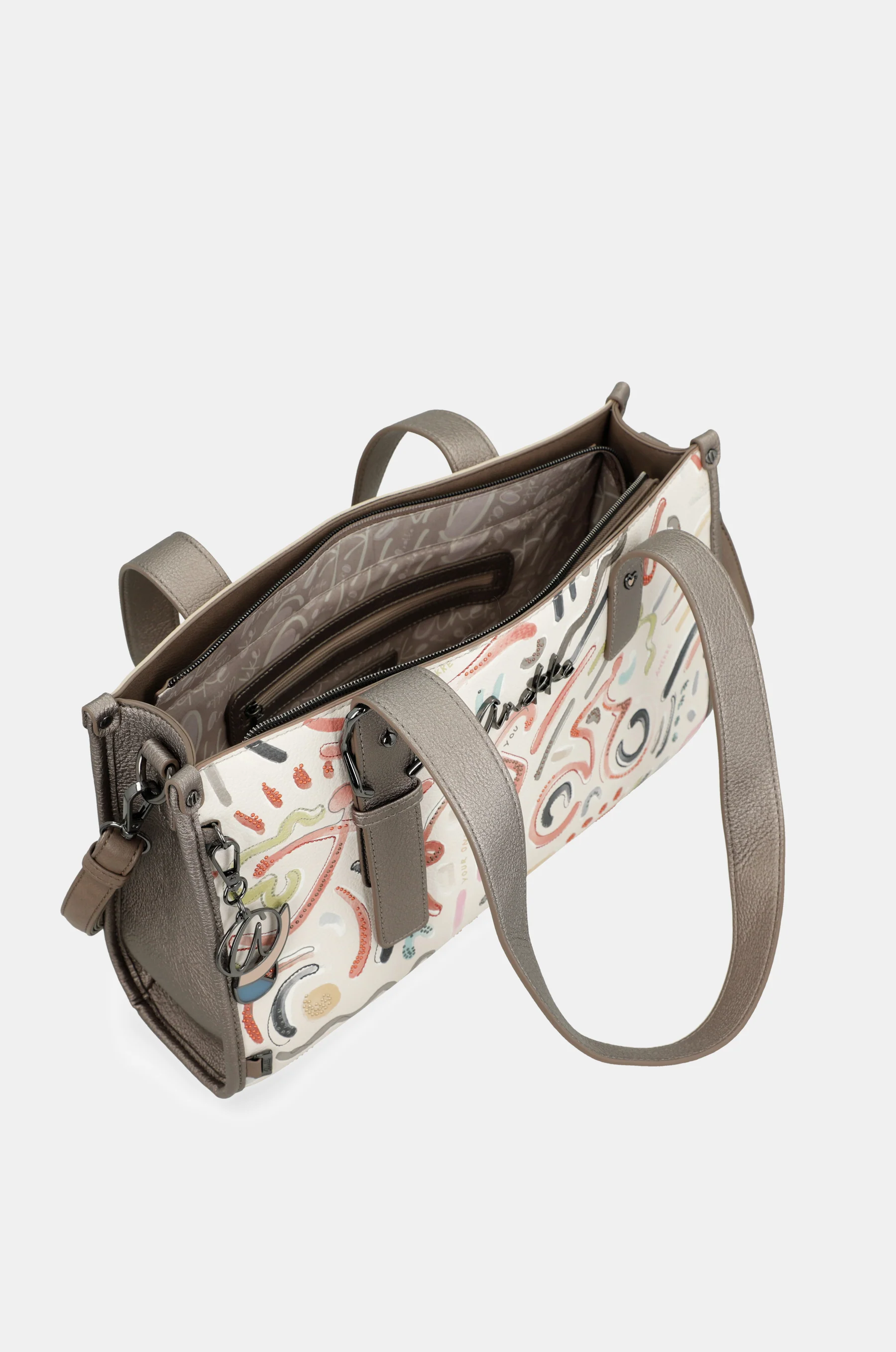Sac à main Olympia à deux anses avec bandoulière - Image 8