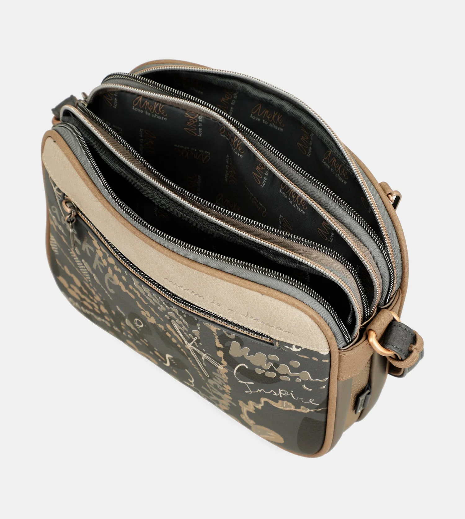 Sac bandoulière 3 compartiments Intentions - Image 10
