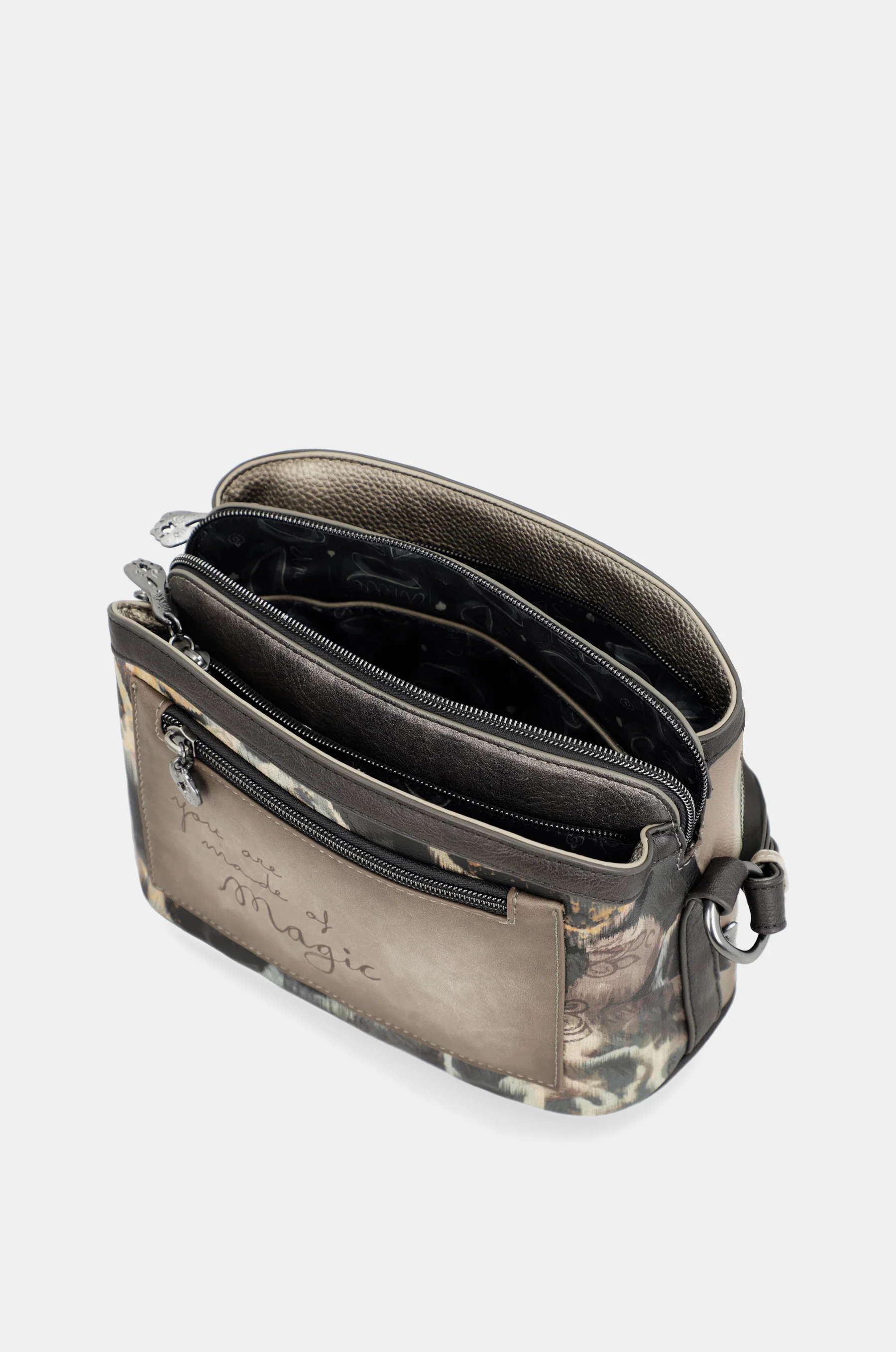 Sac bandoulière 3 compartiments moyen Real - Image 10