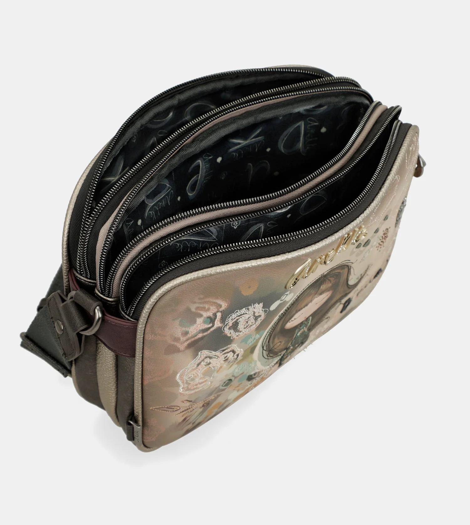 Sac bandoulière 3 compartiments Real - Image 6