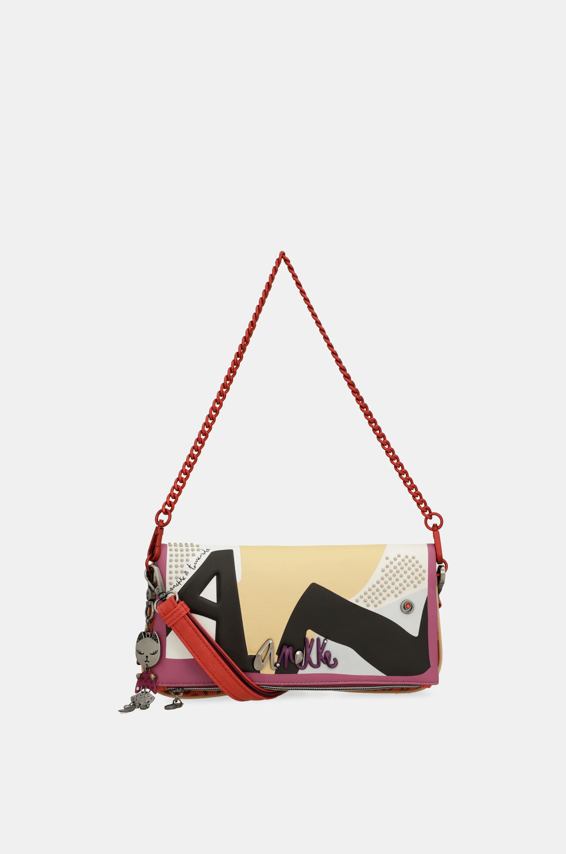 Sac bandoulière à anse métallique Fashion - Image 11
