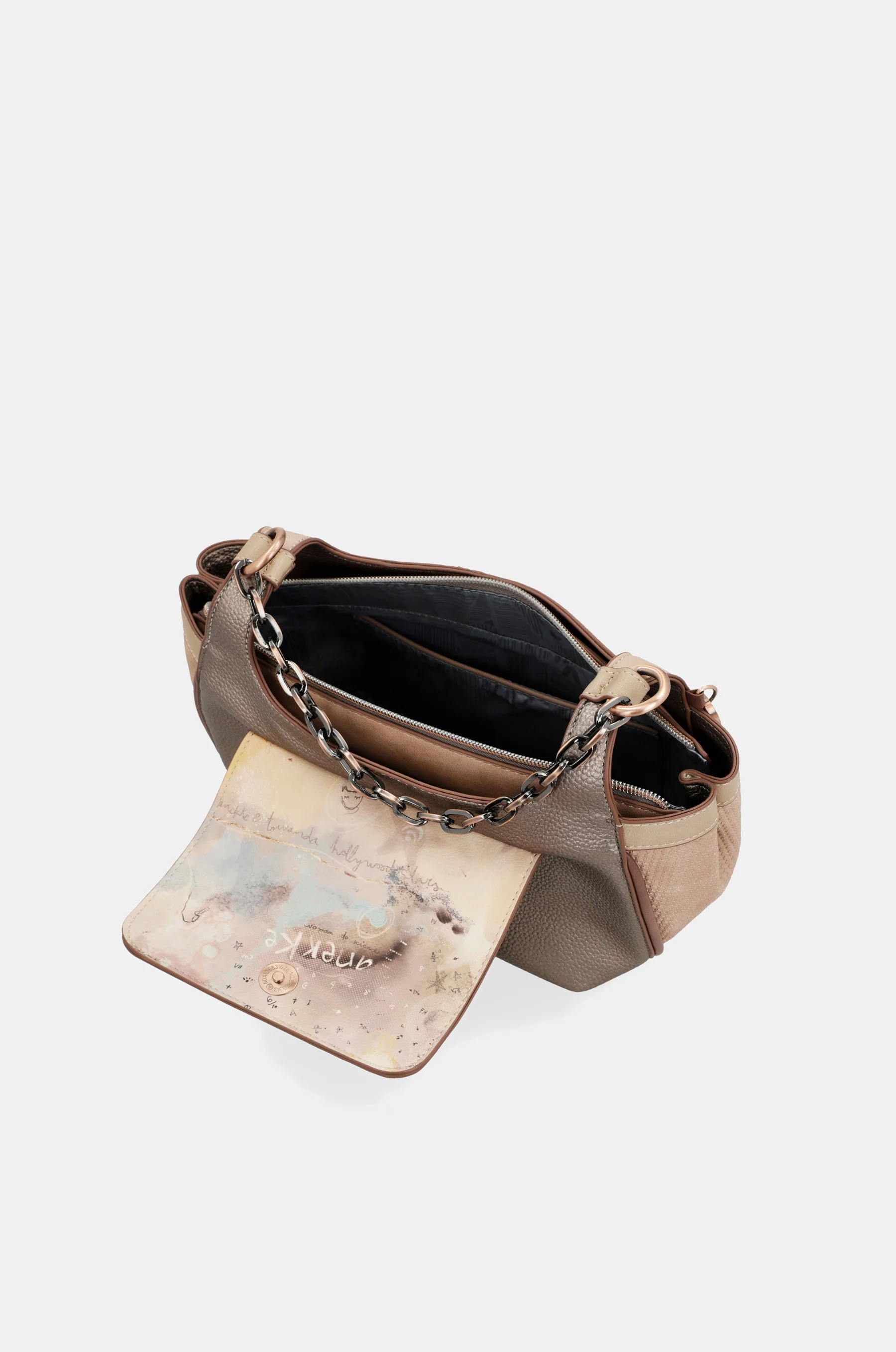 Sac bandoulière avec anse métallique Hollywood - Image 11