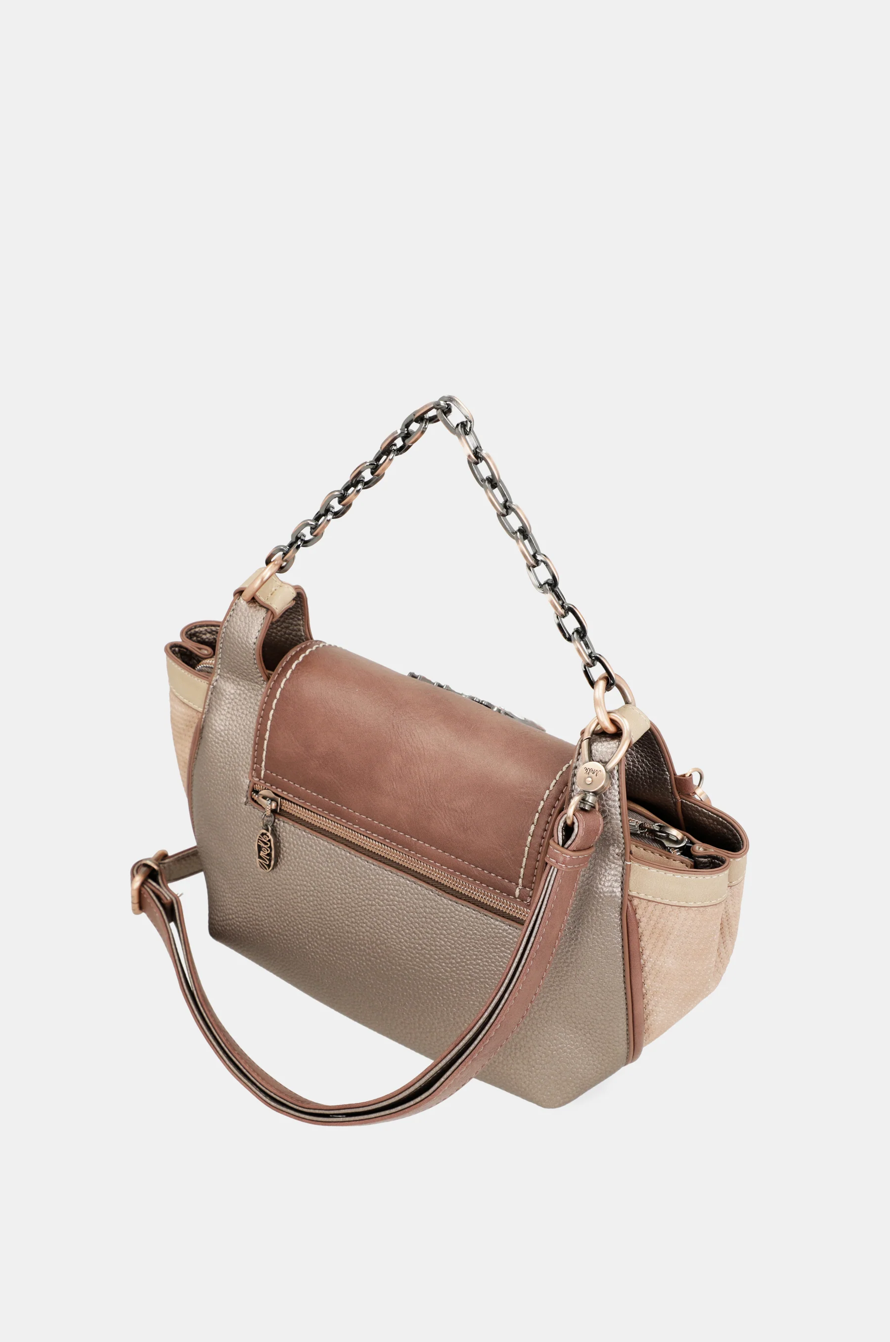 Sac bandoulière avec anse métallique Hollywood - Image 9