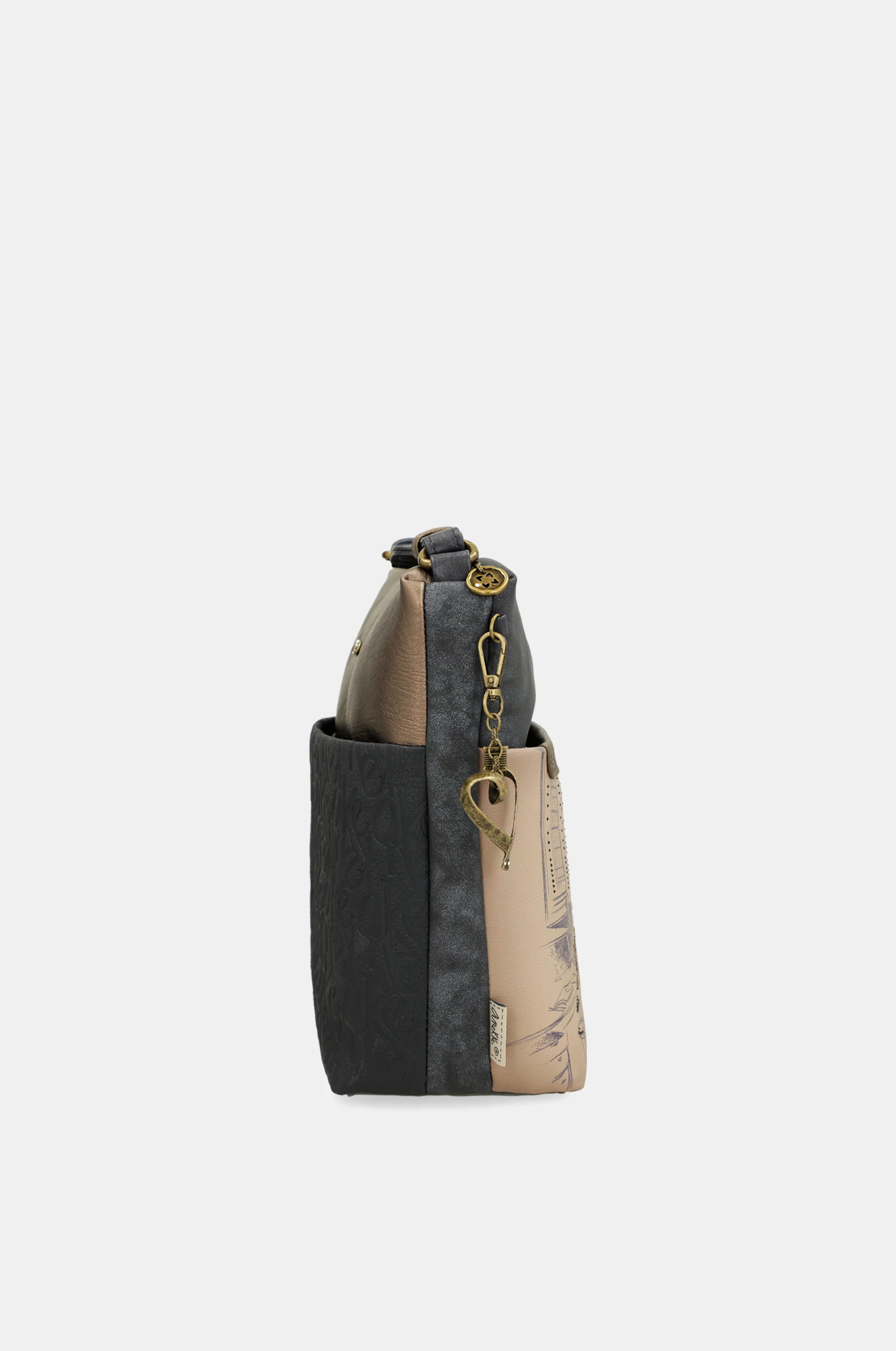 Sac bandoulière avec poche devant grand Studio - Image 5