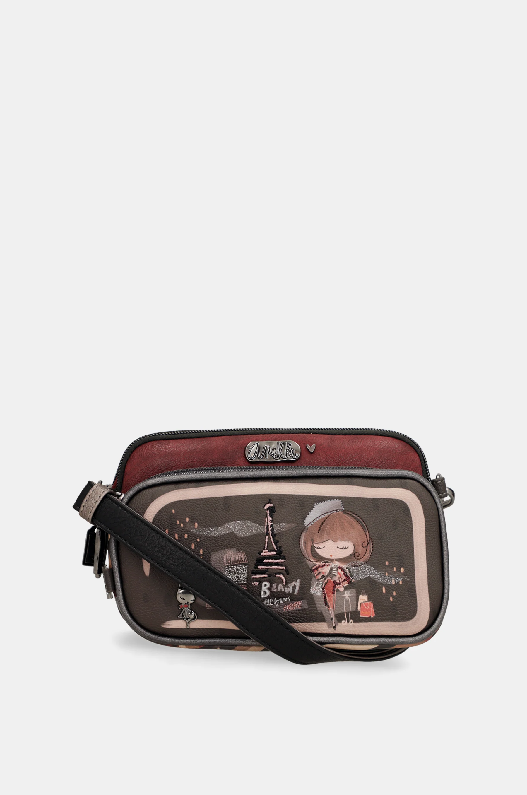 Sac bandoulière avec poche devant Mademoiselle - Image 8