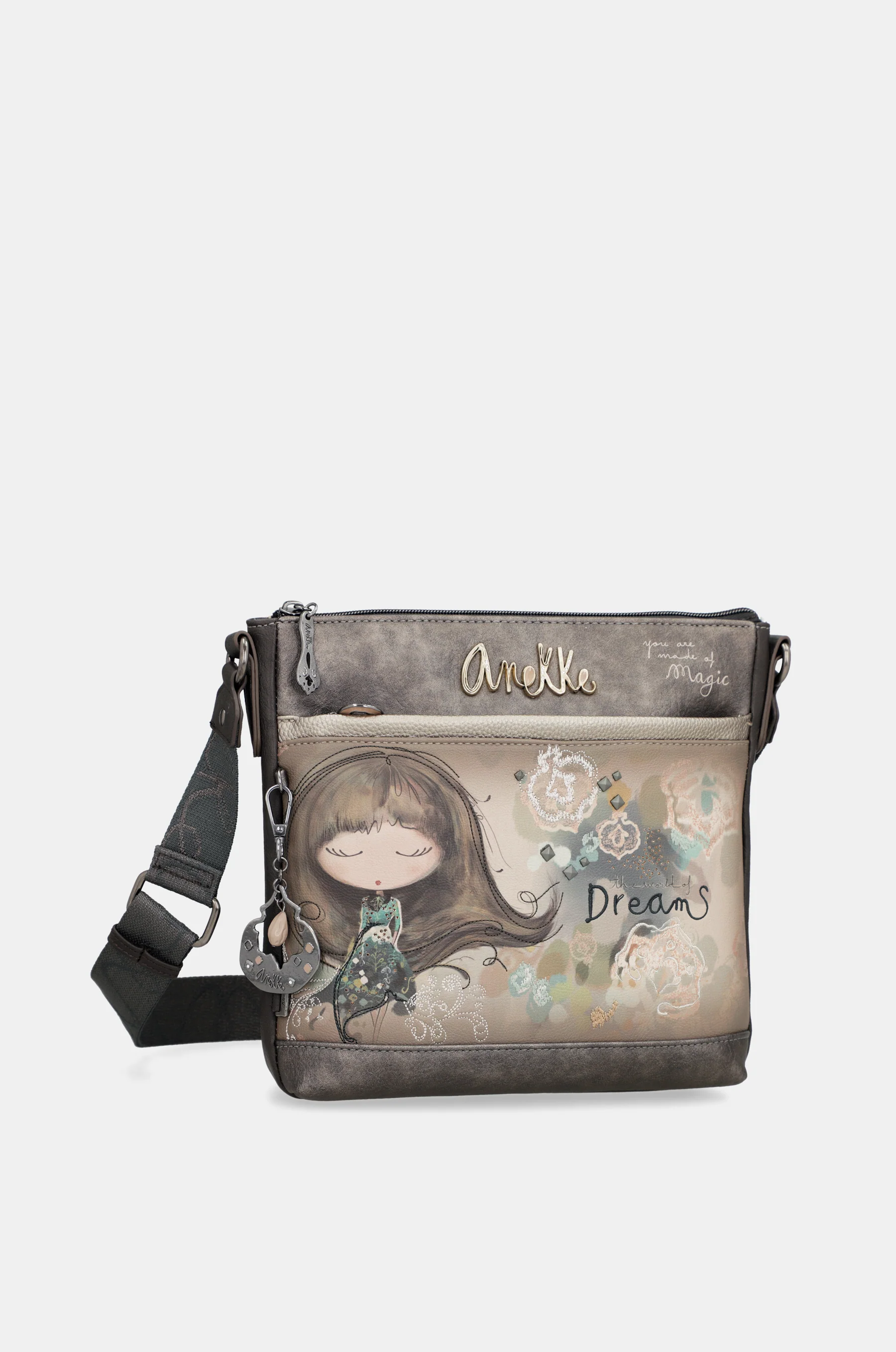 Sac bandoulière avec poche devant Real - Image 7