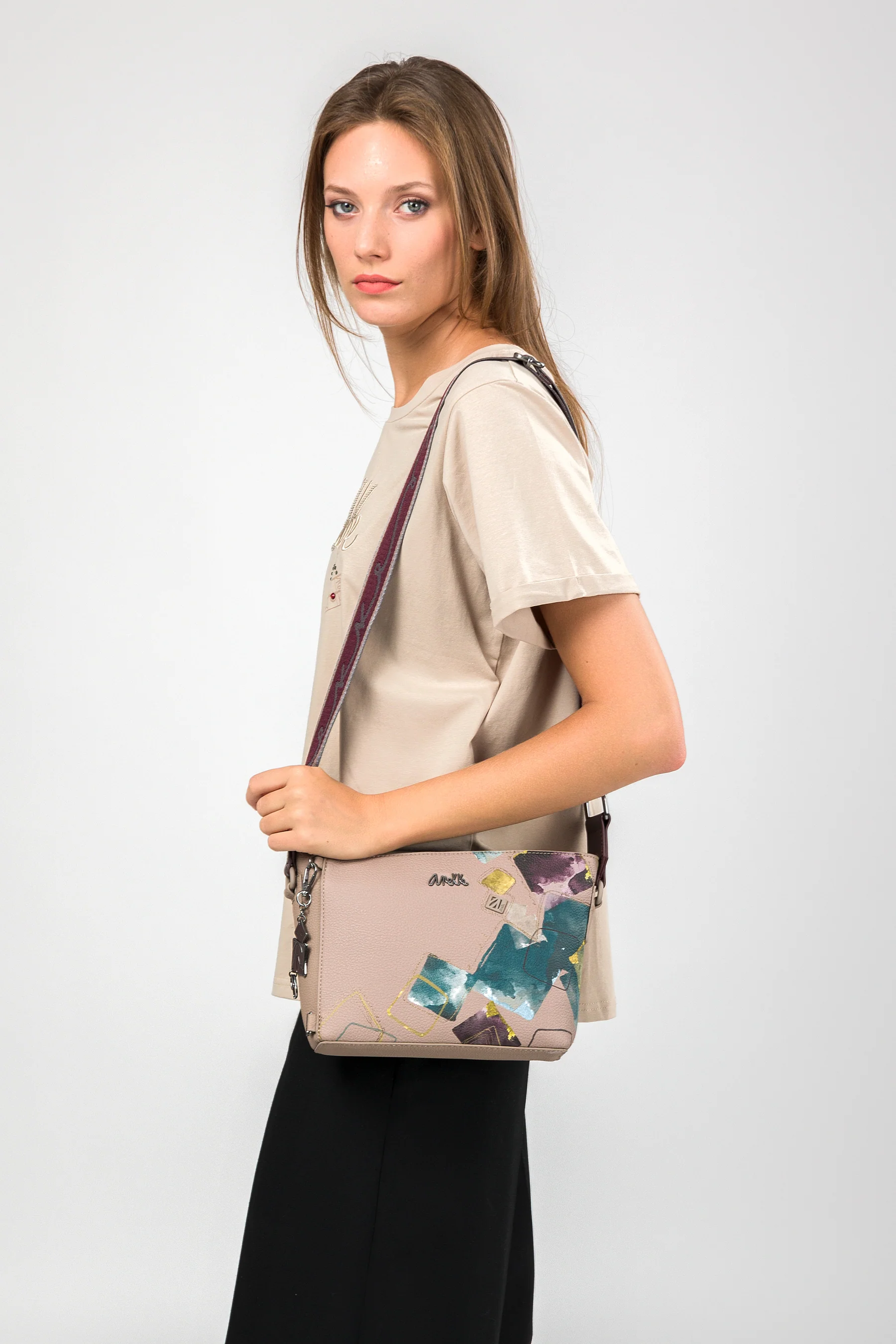 Sac bandoulière carré Evolution - Image 2