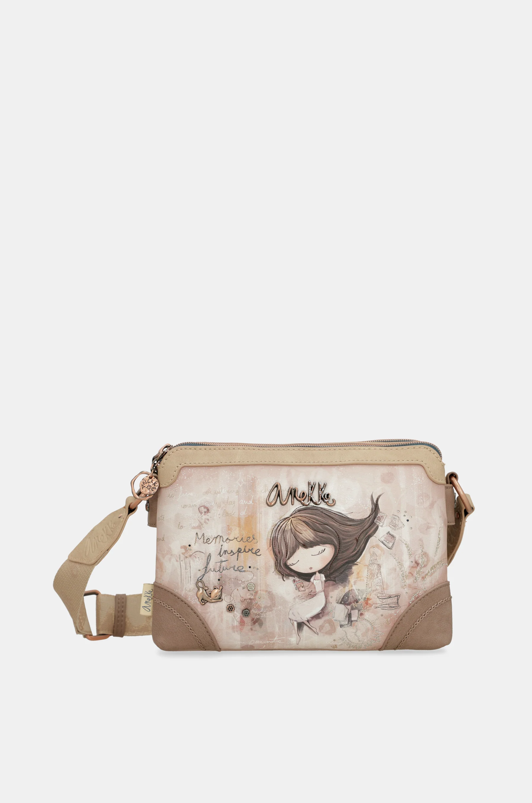 Sac bandoulière double compartiment Memories