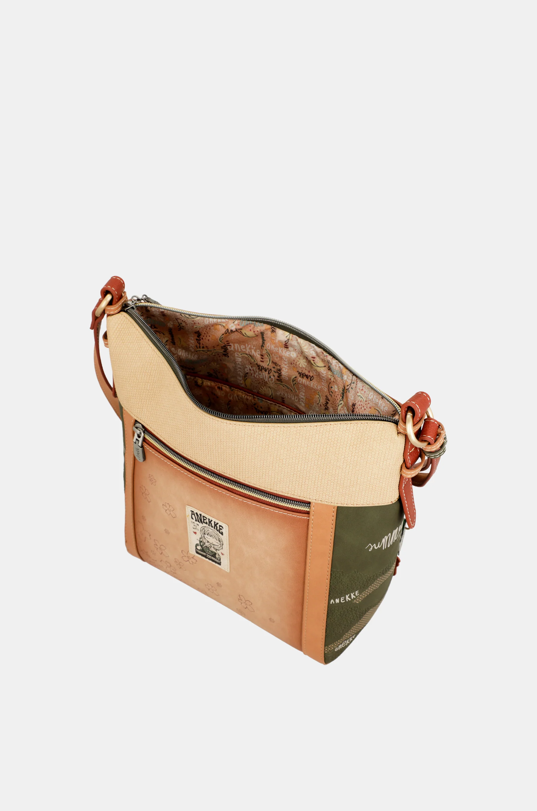 Sac bandoulière grand format Flowers - Image 10