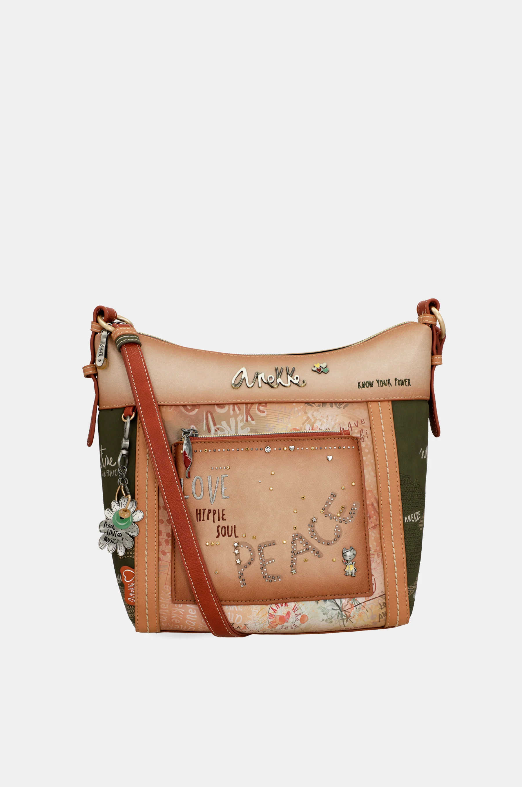Sac bandoulière grand format Flowers - Image 8