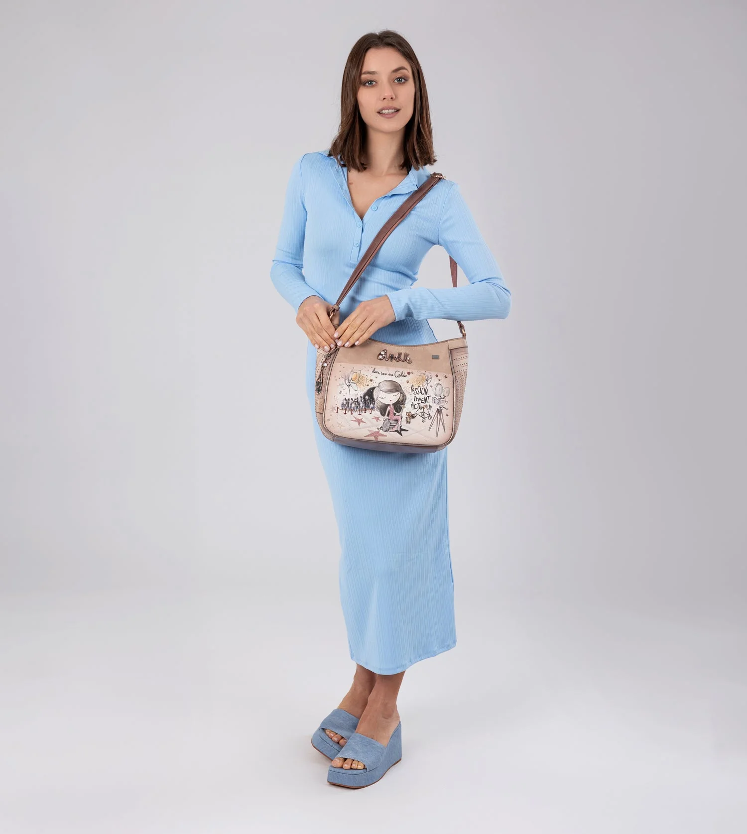 Sac bandoulière grand format Hollywood - Image 3