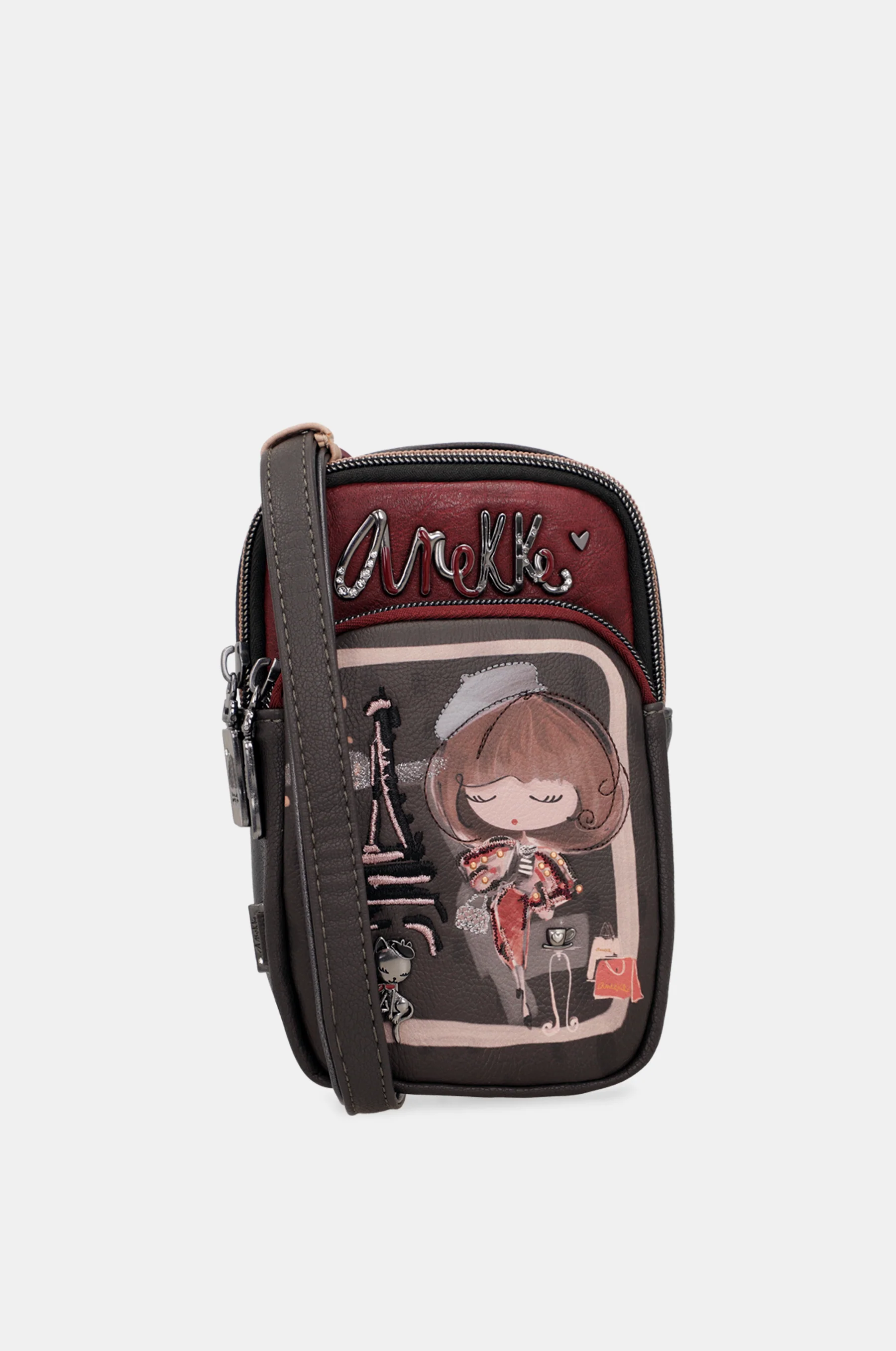 Sac bandoulière mini avec poche Mademoiselle - Image 5