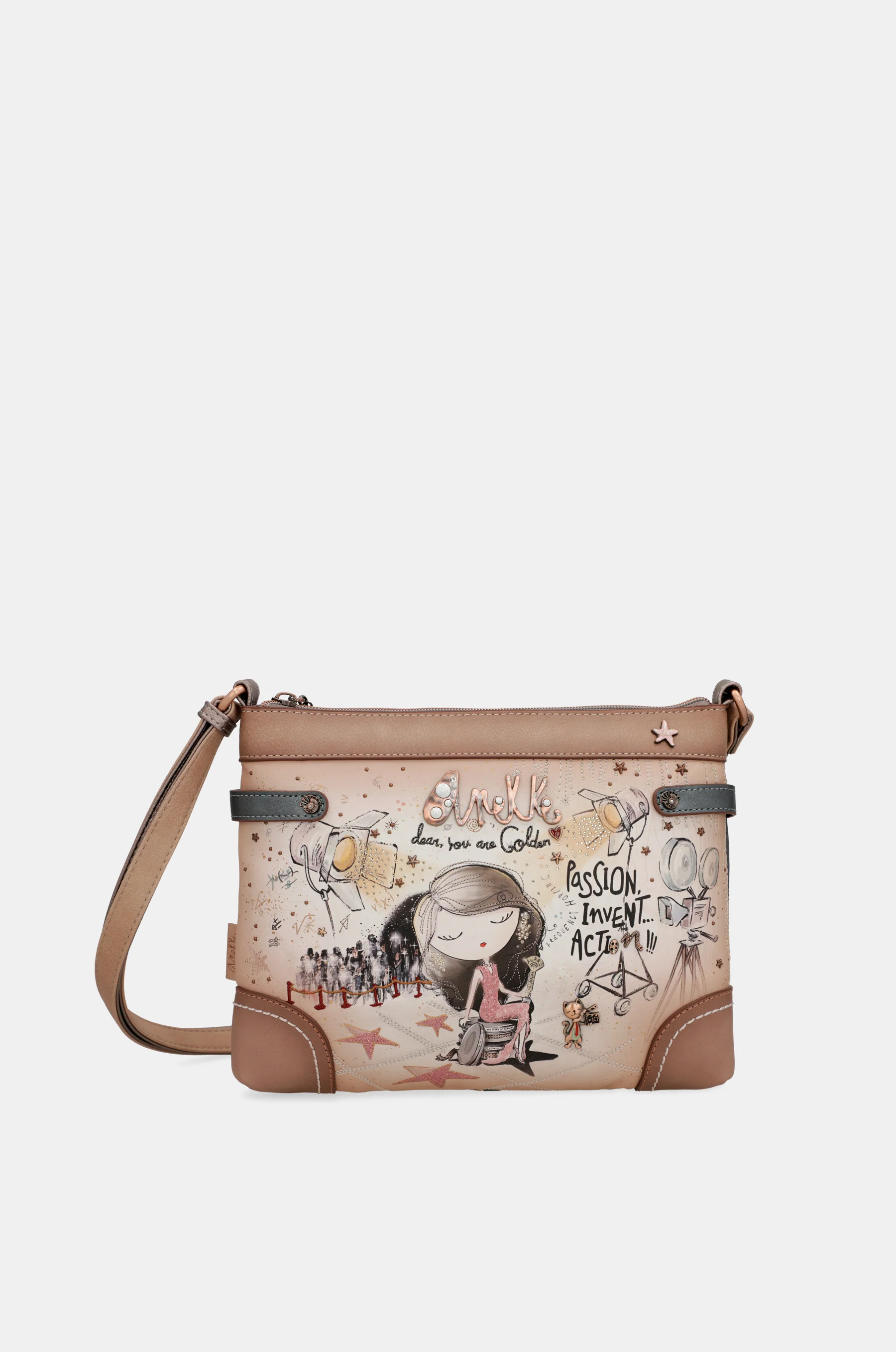 Sac bandoulière rectangulaire Hollywood