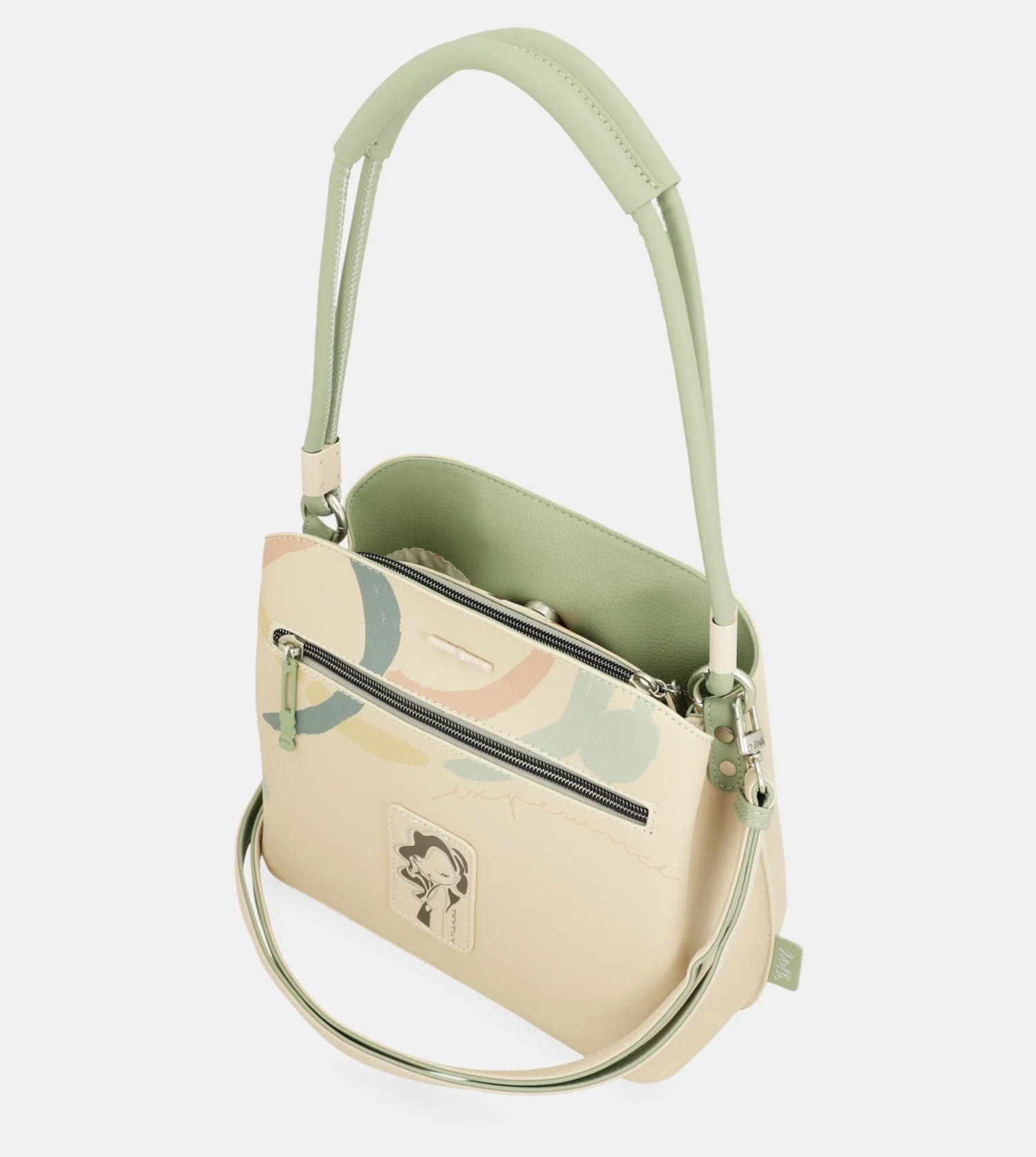 Sac porté épaule triple compartiment Alma - Image 9