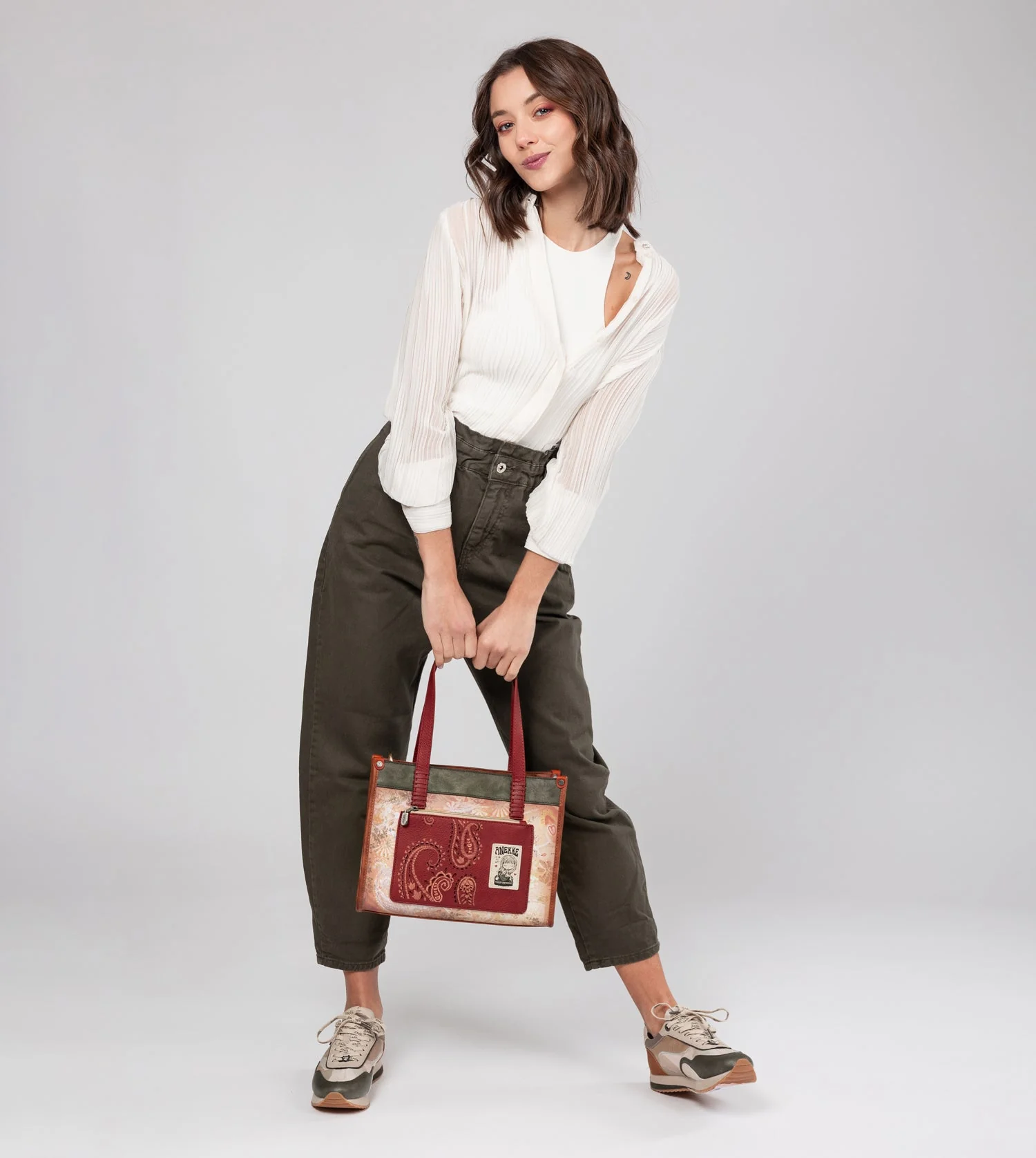 Sac cabas camel Peace & Love - Image 11