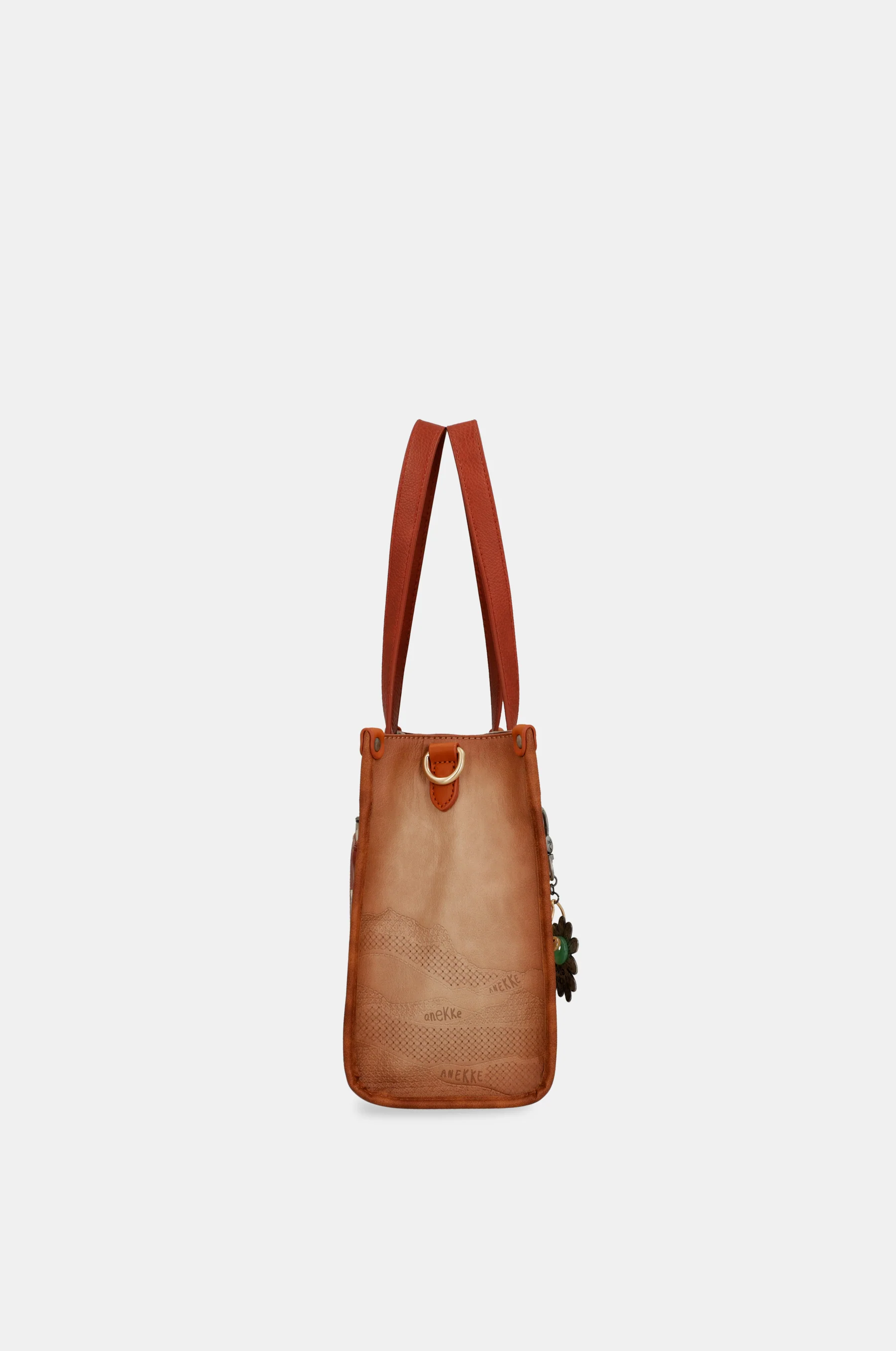 Sac cabas camel Peace & Love - Image 4