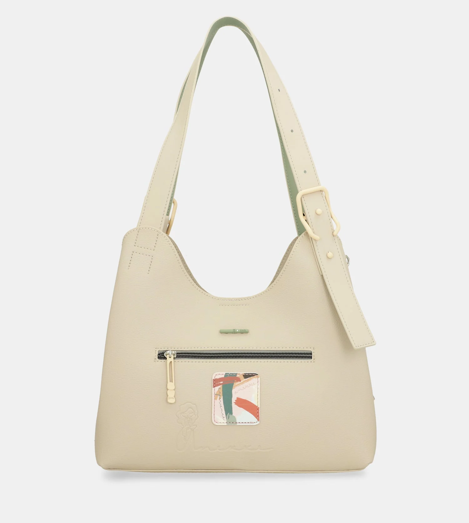 Sac porté épaule Alma à 2 anses - Image 4