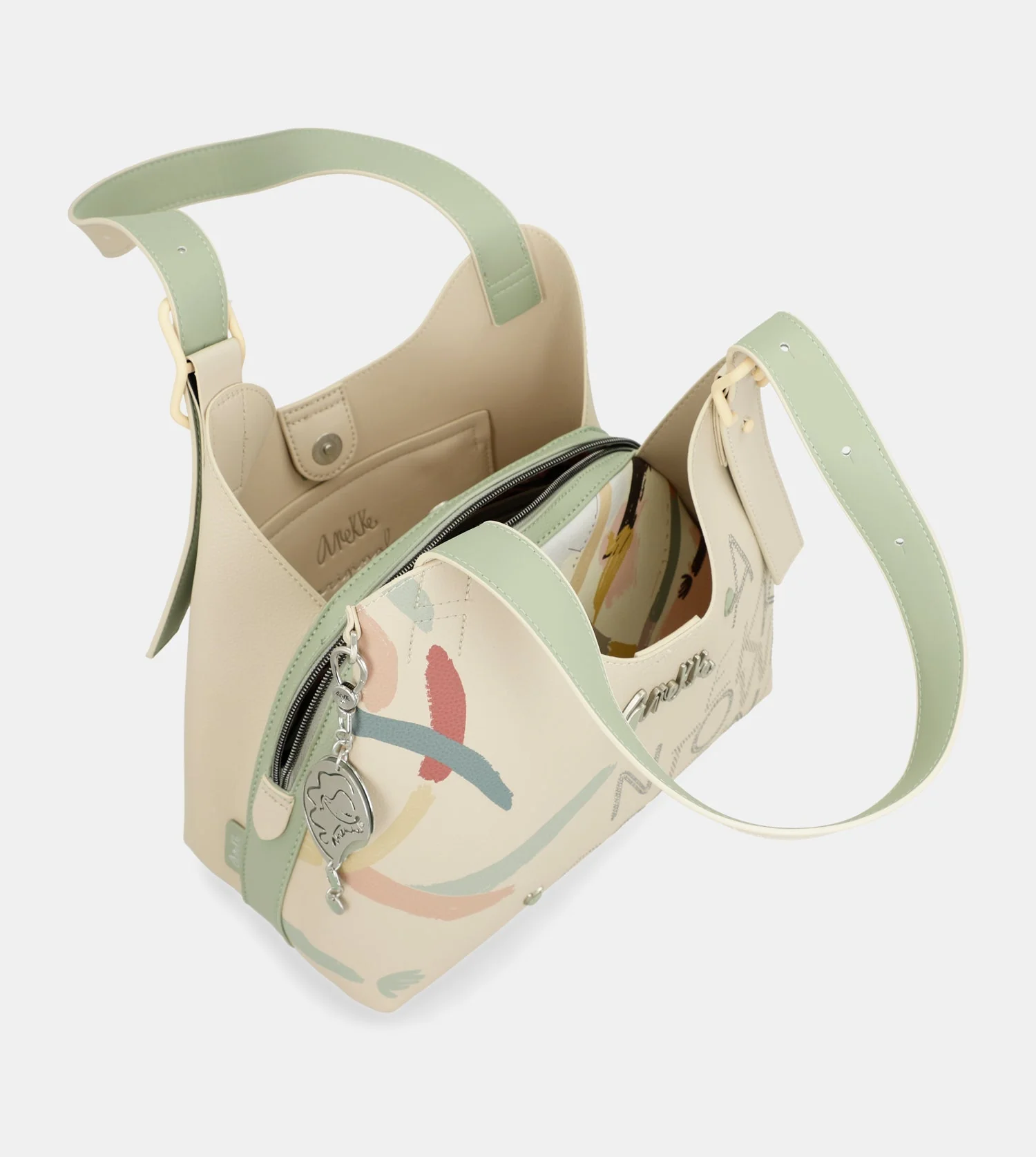 Sac porté épaule Alma à 2 anses - Image 6