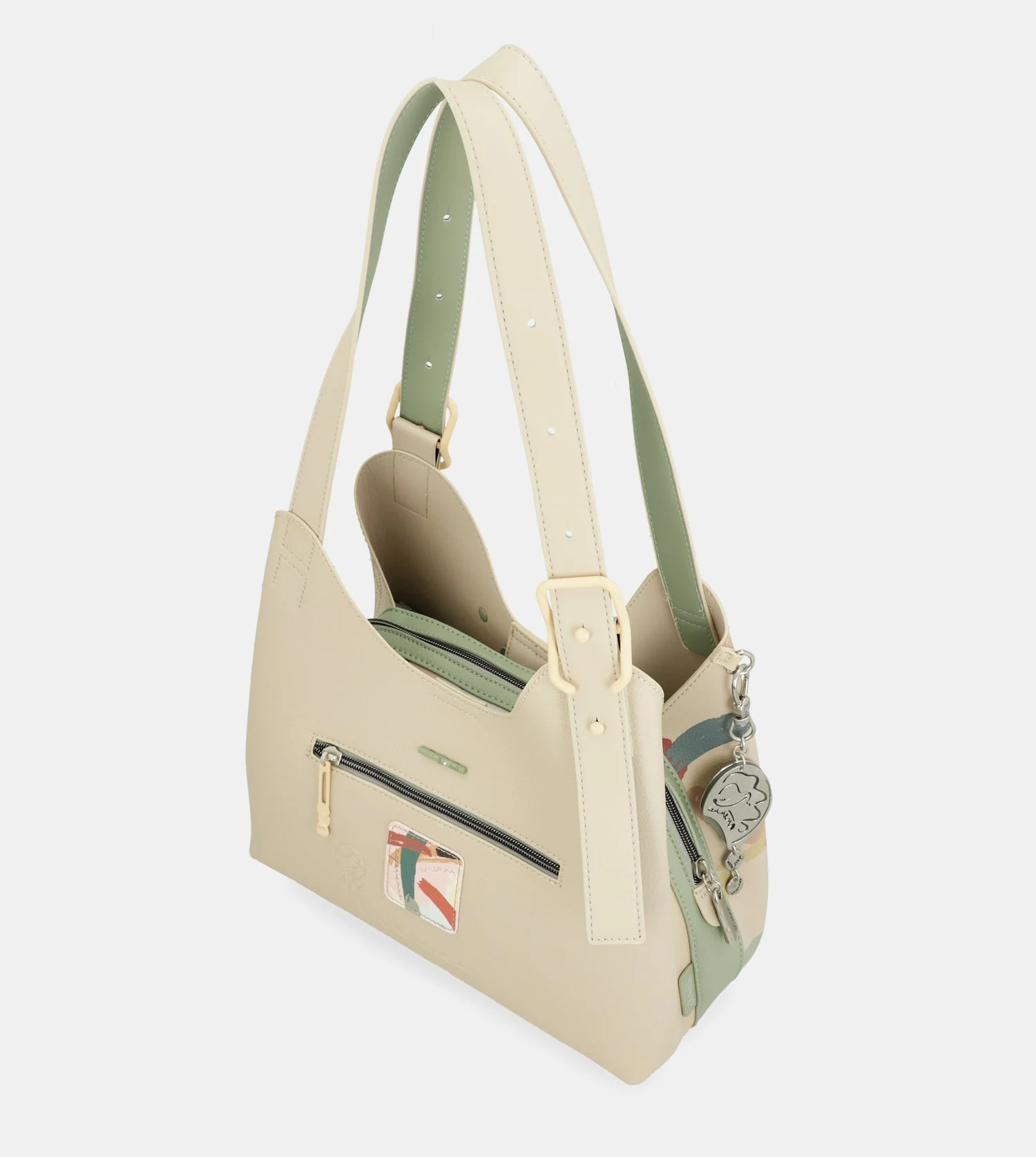 Sac porté épaule Alma à 2 anses - Image 7