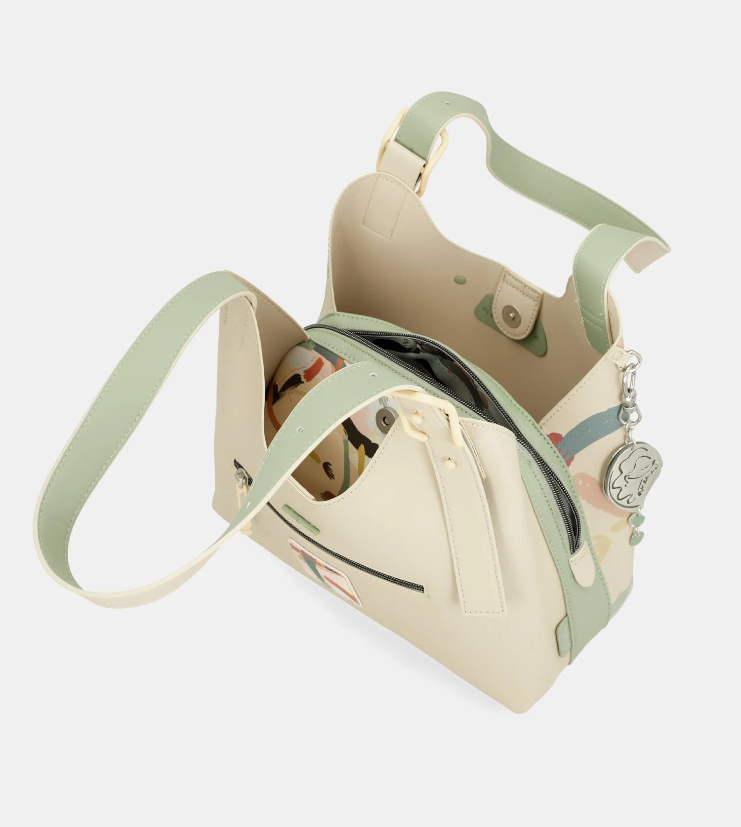 Sac porté épaule Alma à 2 anses - Image 8