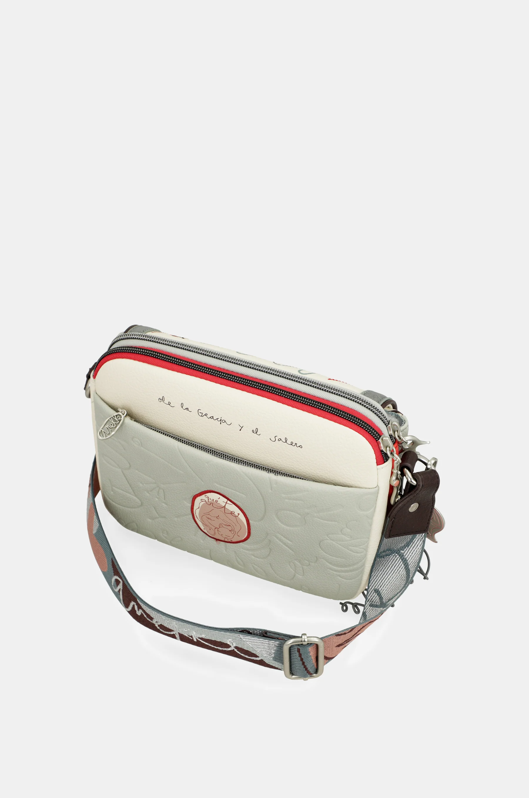Sac bandoulière à rabat ovale Alma - Image 10