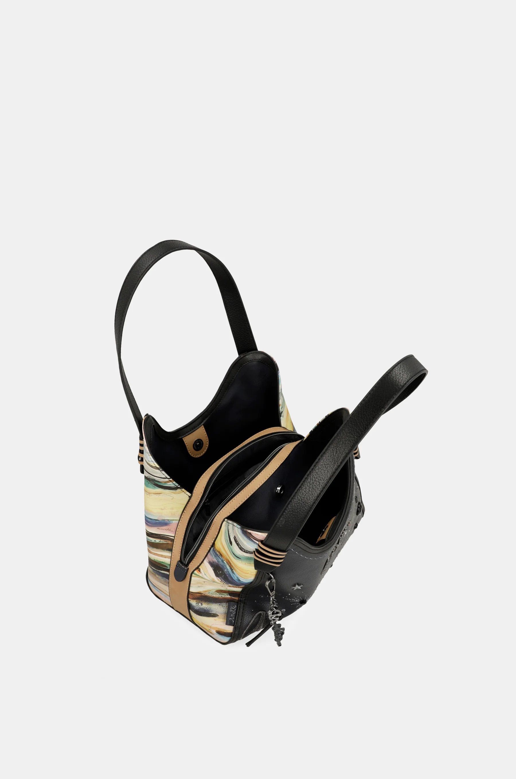 Sac porté épaule bleu marine Studio - Image 10