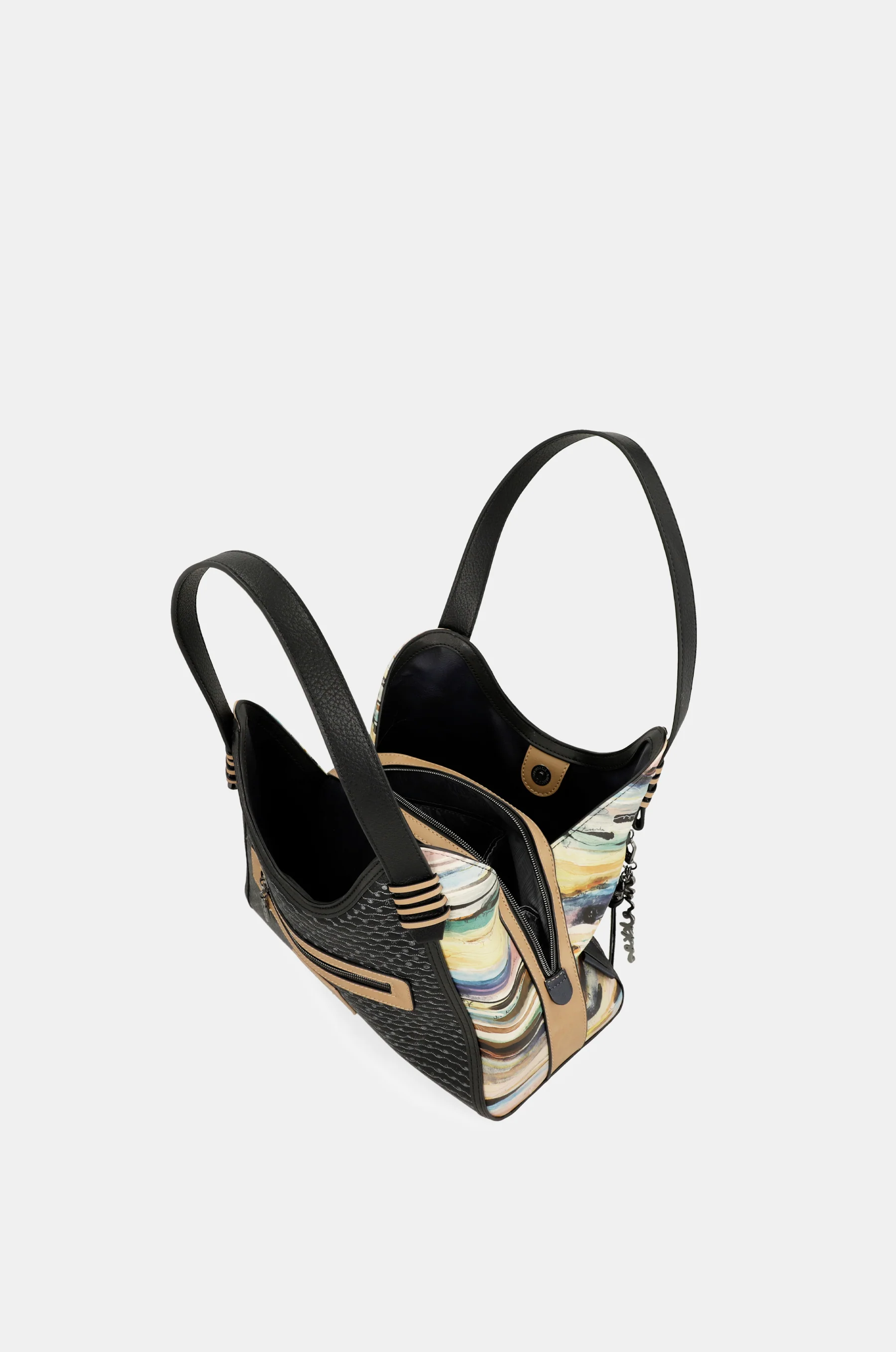 Sac porté épaule bleu marine Studio - Image 11