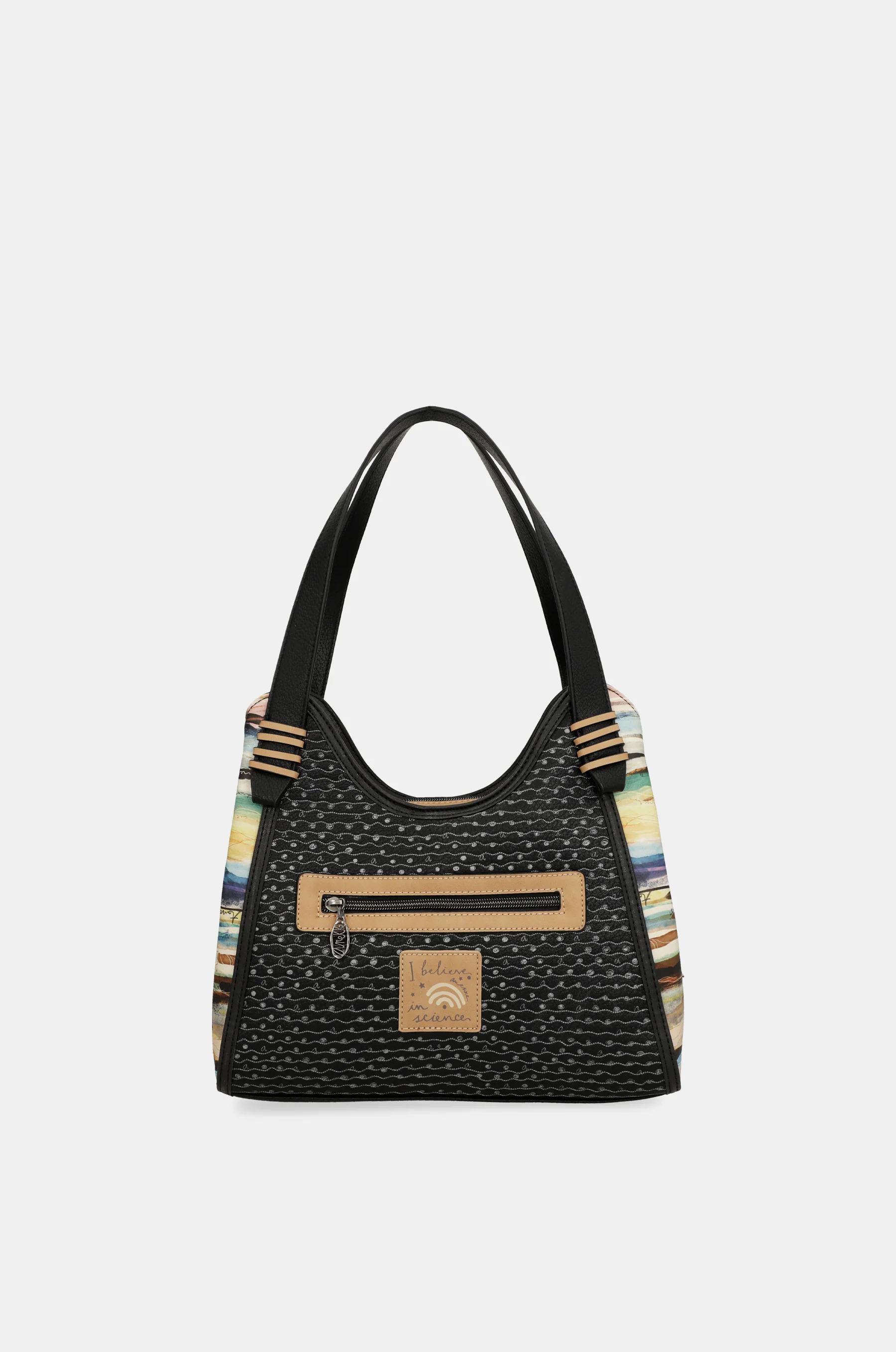 Sac porté épaule bleu marine Studio - Image 3