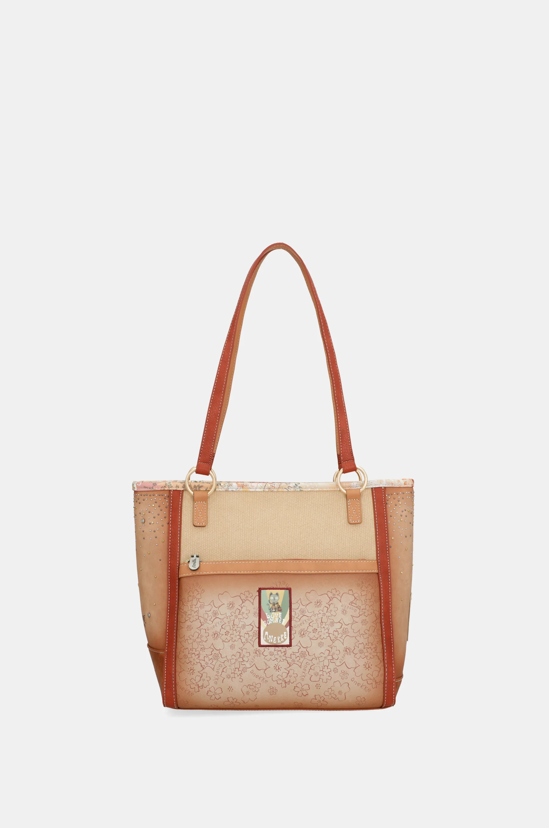 Sac porté épaule grand format Flowers - Image 3