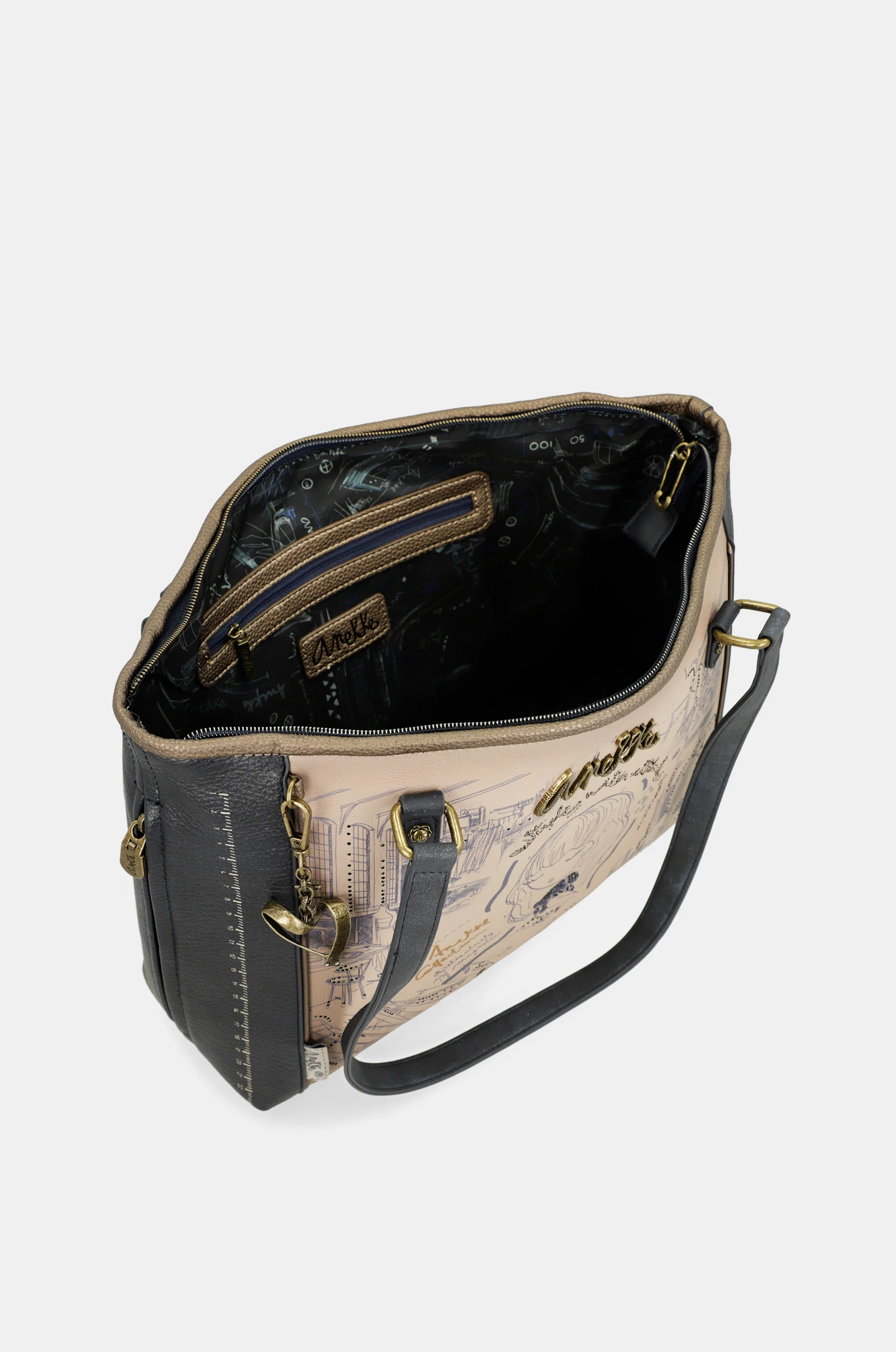 Sac shopper avec bandoulière Studio - Image 7