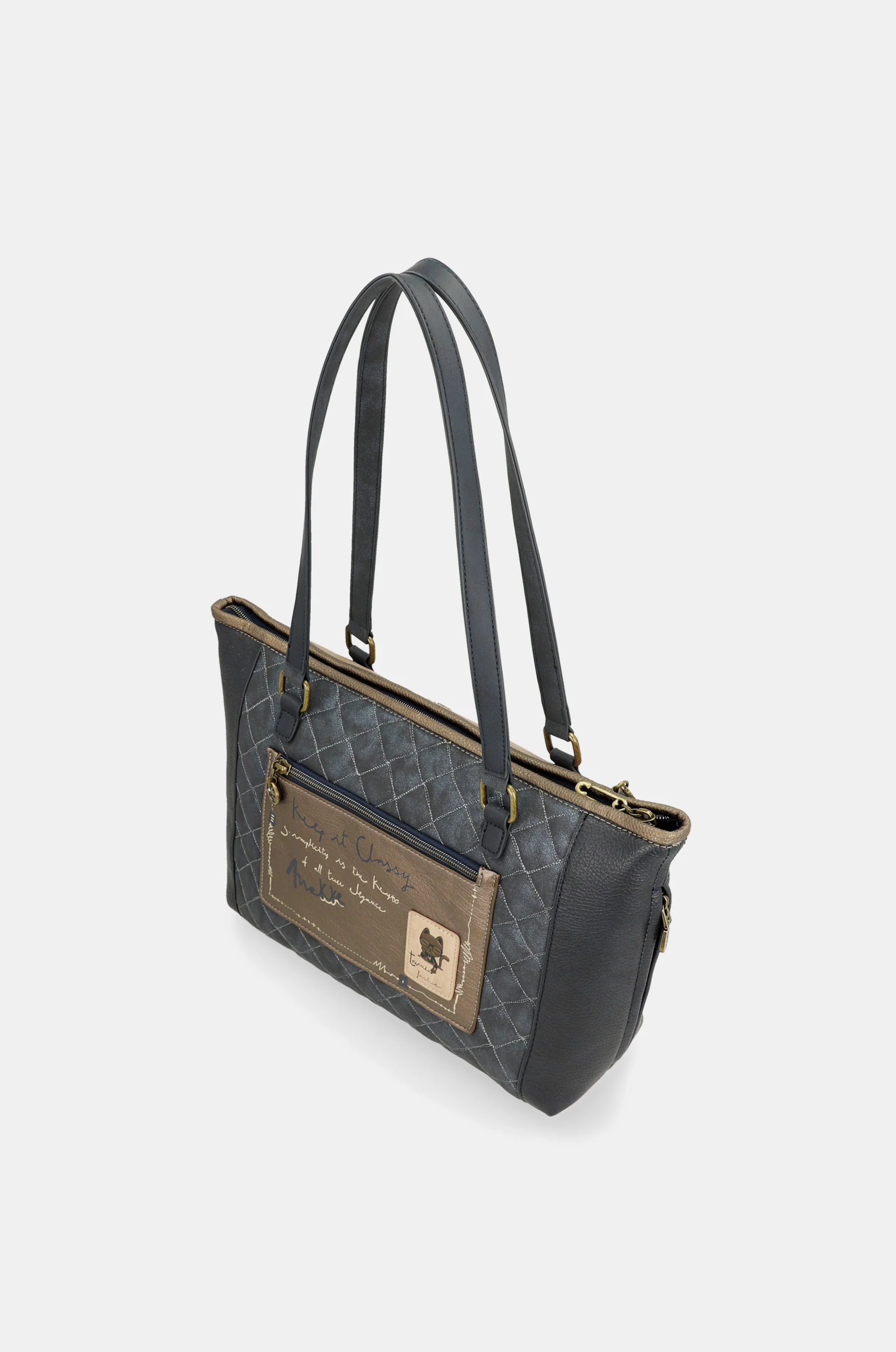 Sac shopper avec bandoulière Studio - Image 8