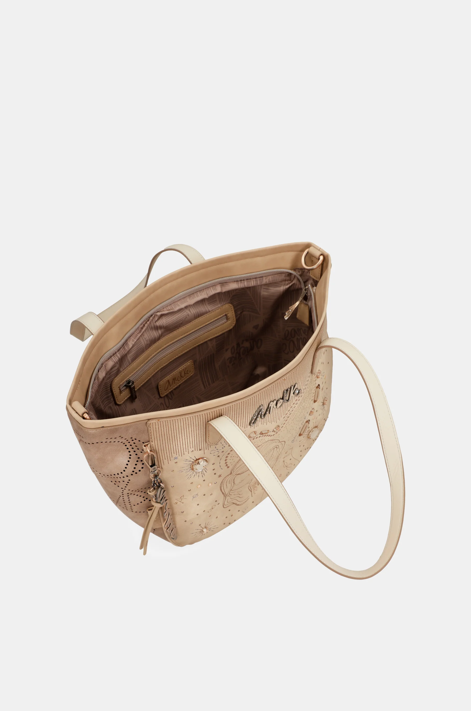 Sac shopper grand format nude Studio - Image 5
